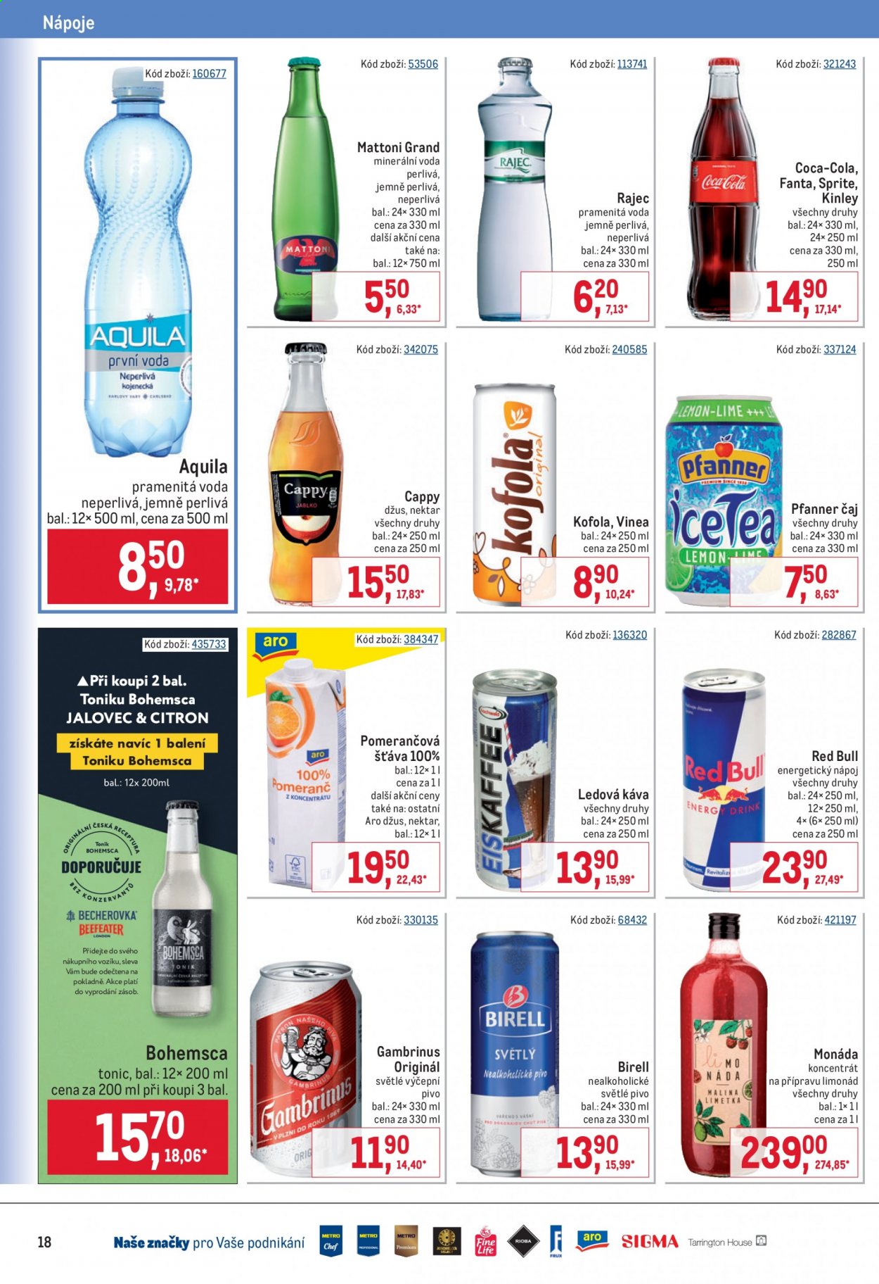 Leták MAKRO - 1.9.2021 - 14.9.2021. Strana 18