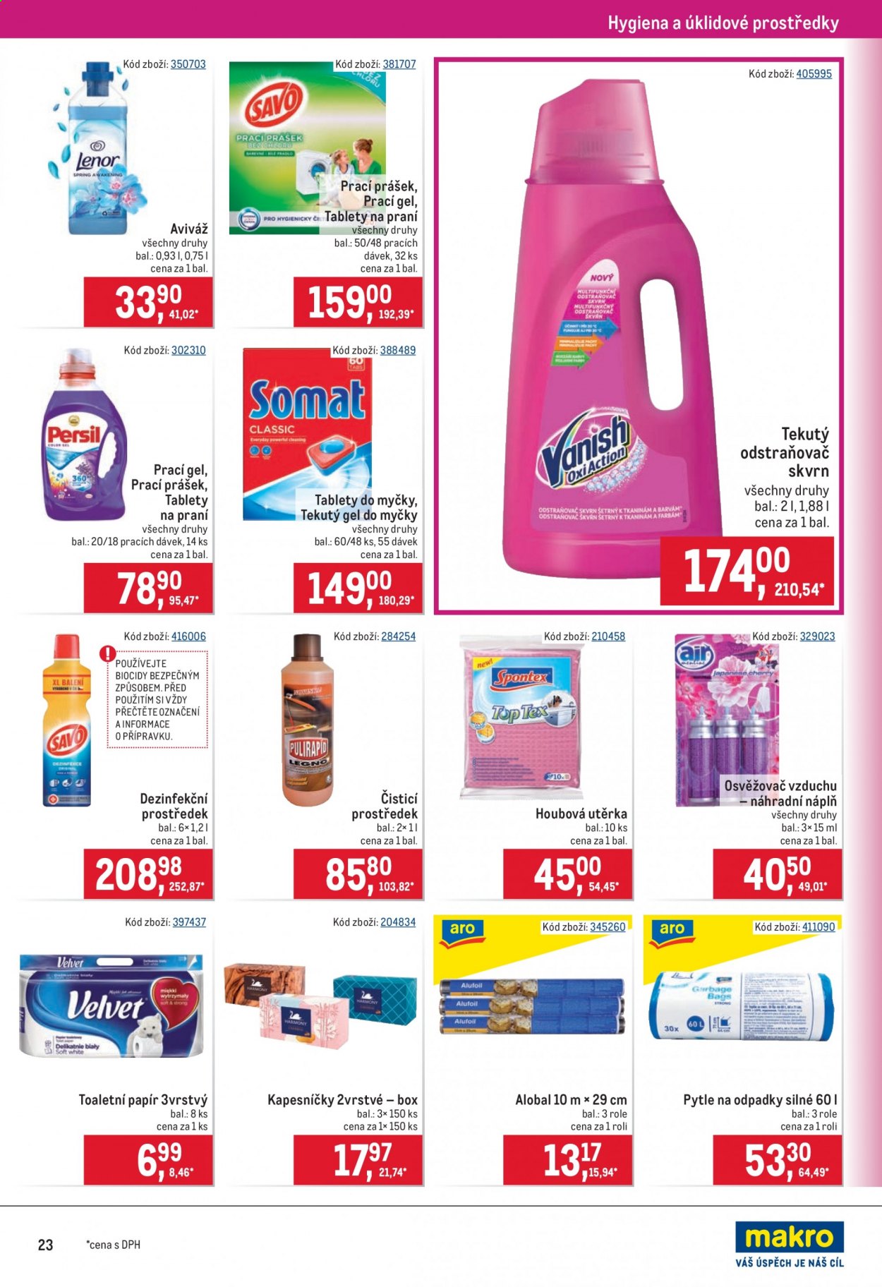 Leták MAKRO - 1.9.2021 - 14.9.2021. Strana 23