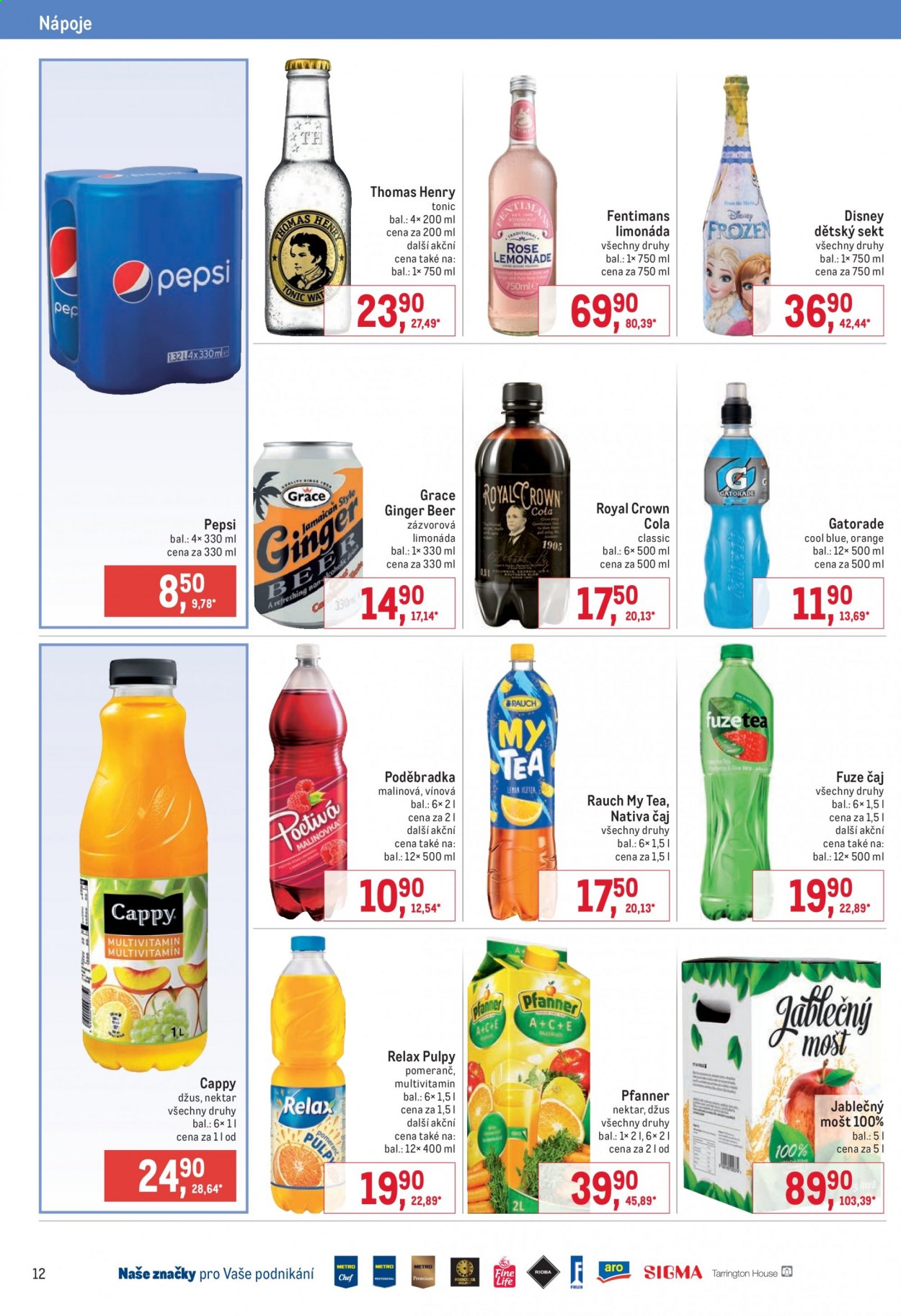 Leták MAKRO - 1.9.2021 - 14.9.2021. Strana 12