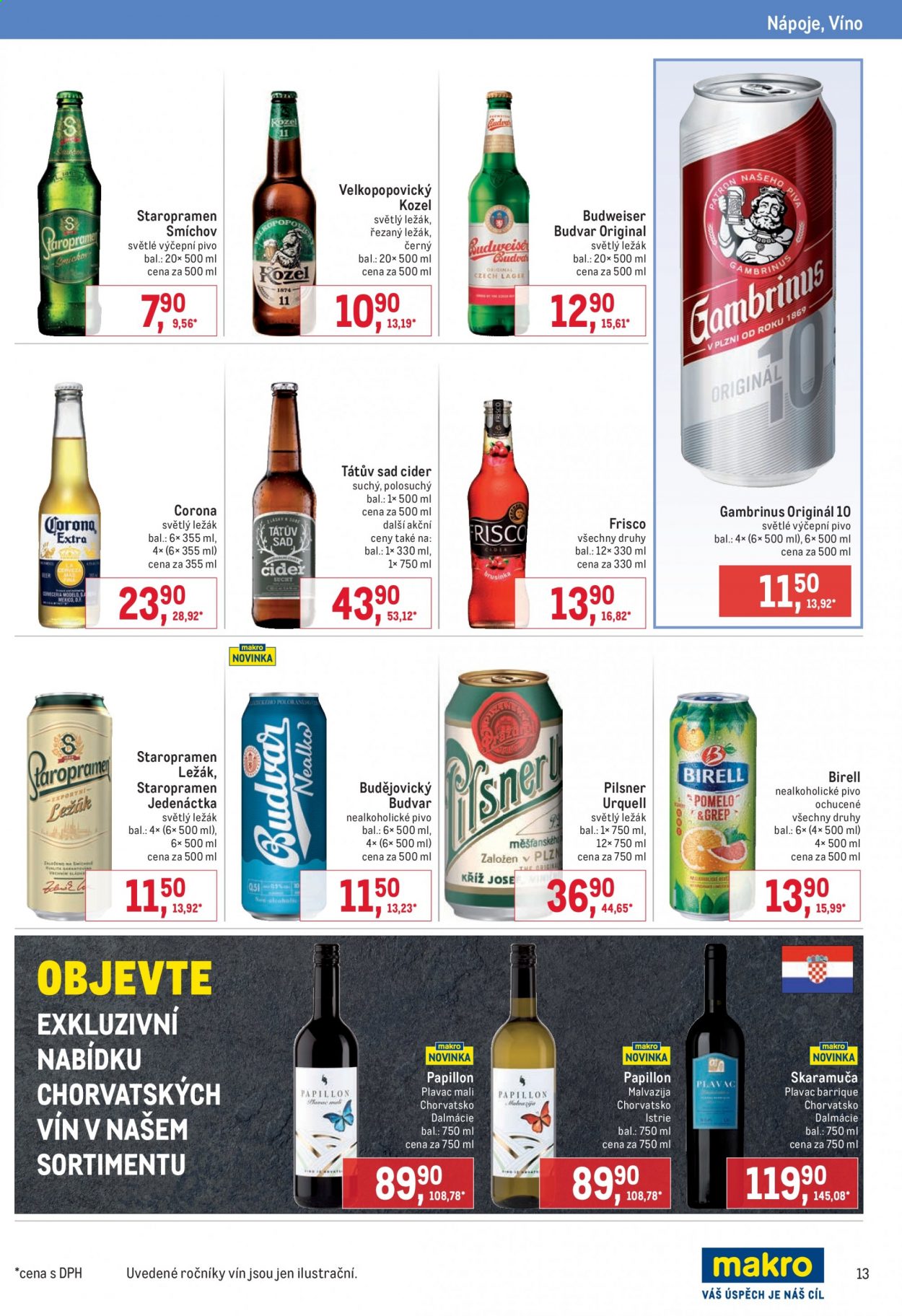 Leták MAKRO - 1.9.2021 - 14.9.2021. Strana 13