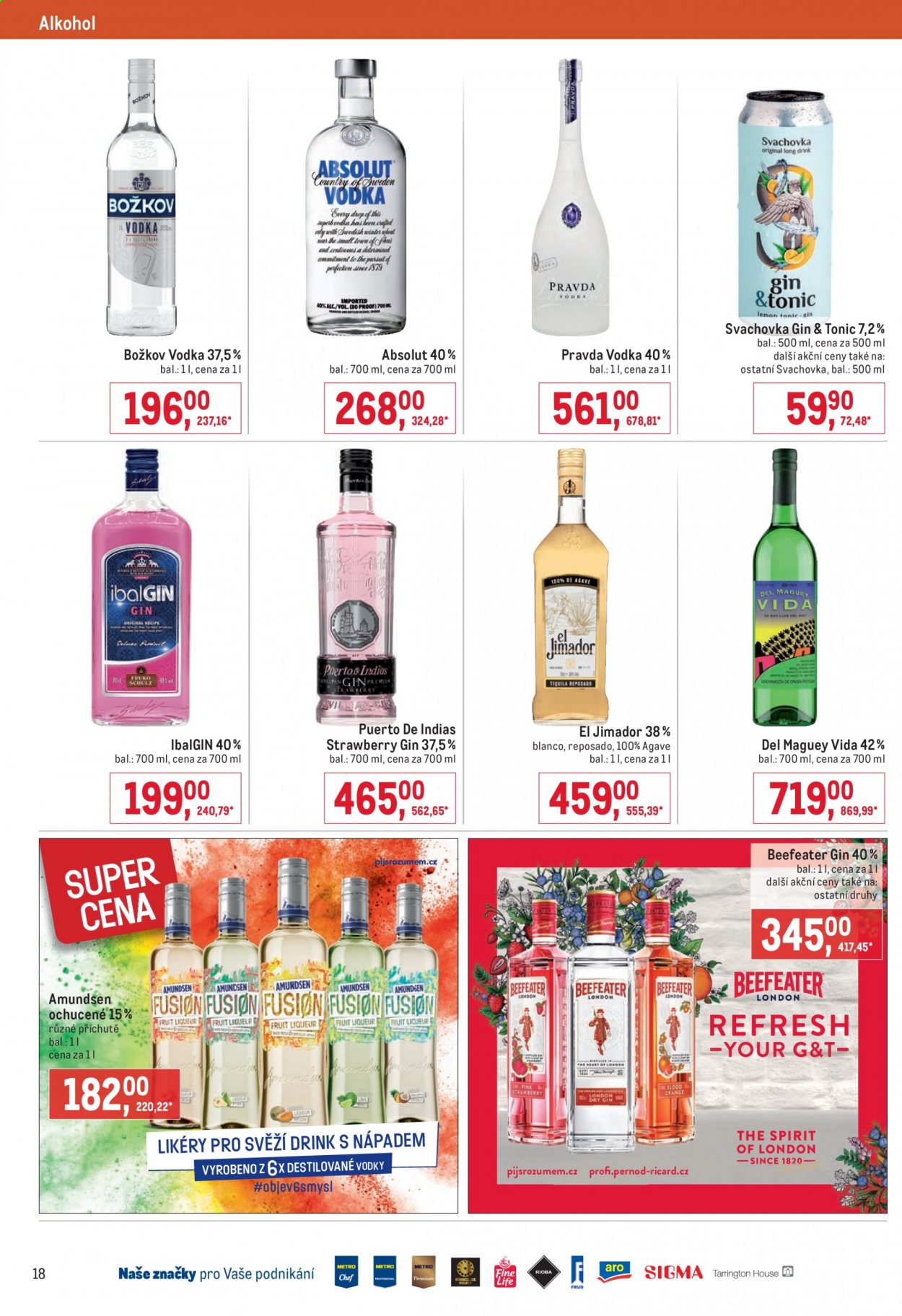 Leták MAKRO - 1.9.2021 - 14.9.2021. Strana 18