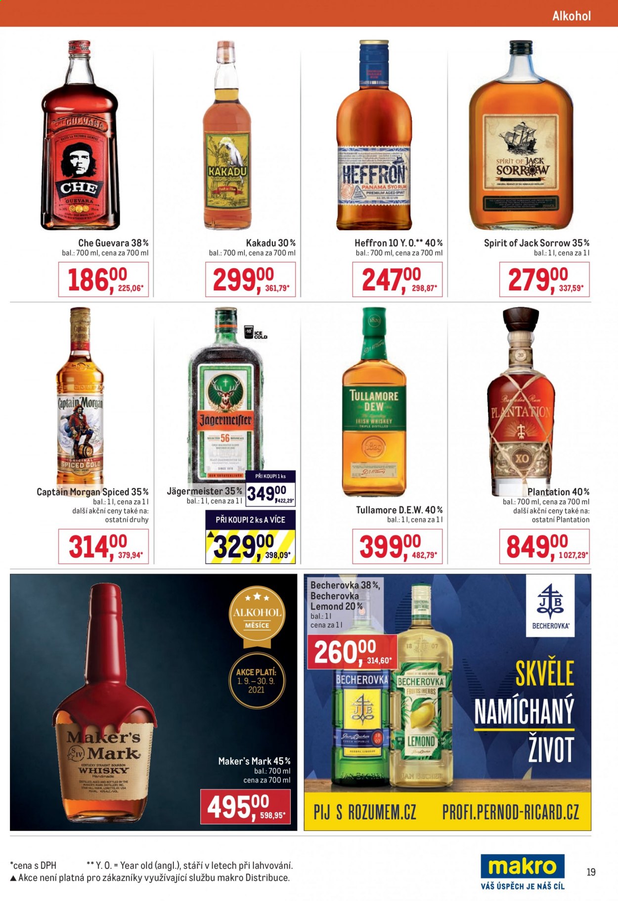 Leták MAKRO - 1.9.2021 - 14.9.2021. Strana 19