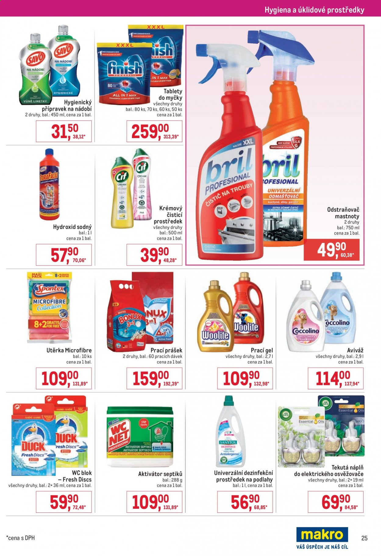 Leták MAKRO - 1.9.2021 - 14.9.2021. Strana 25