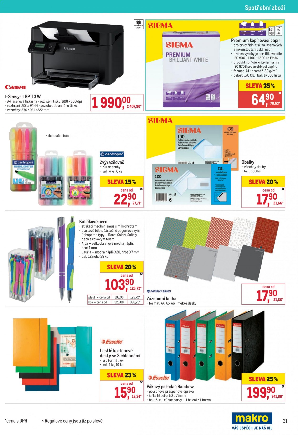 Leták MAKRO - 1.9.2021 - 14.9.2021. Strana 31