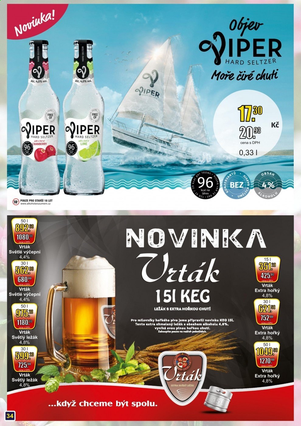 Leták Adam velkoobchod Šternberk - 1.9.2021 - 30.9.2021. Strana 34