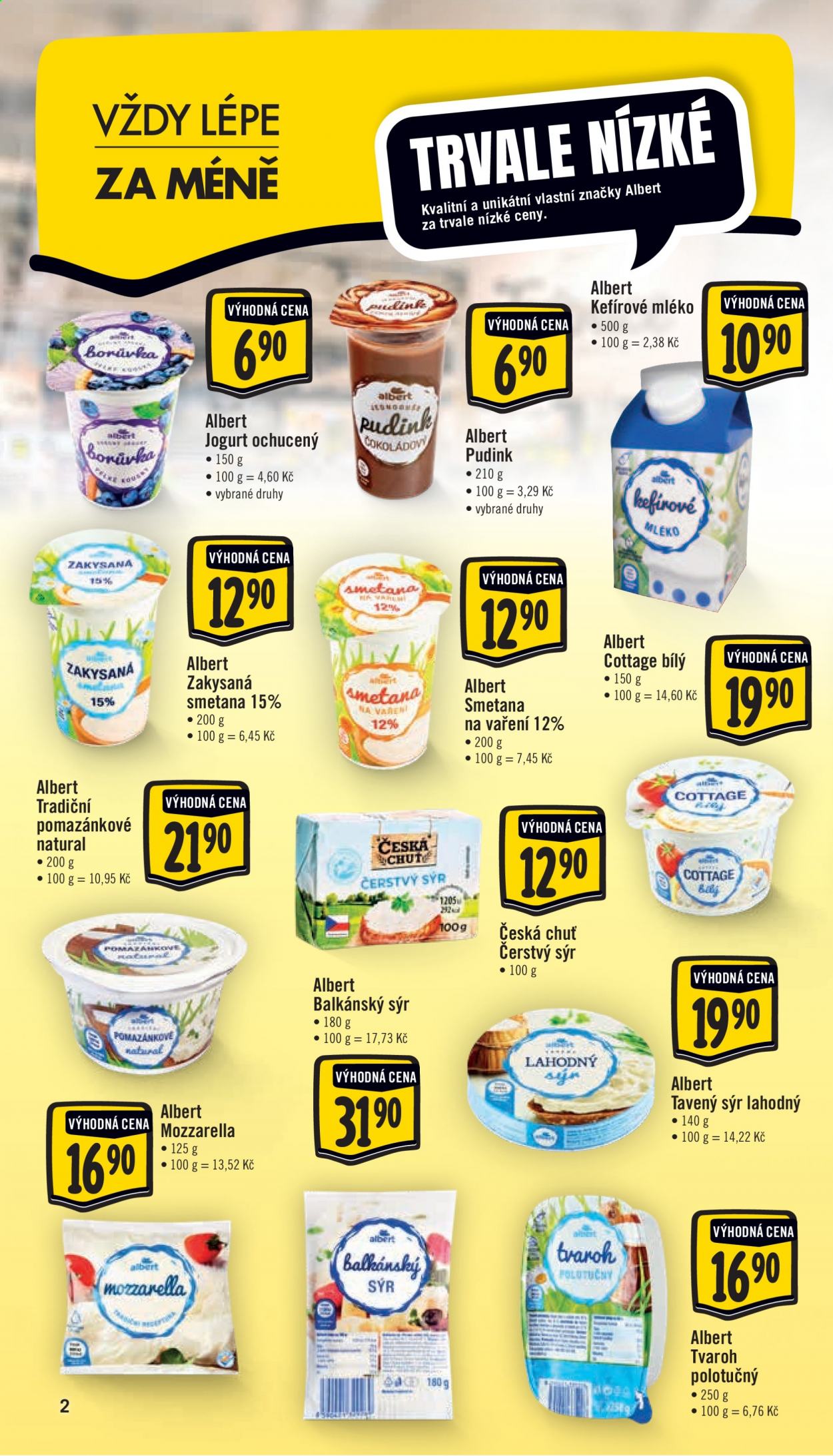 Leták Albert Supermarket - 1.9.2021 - 7.9.2021. Strana 2