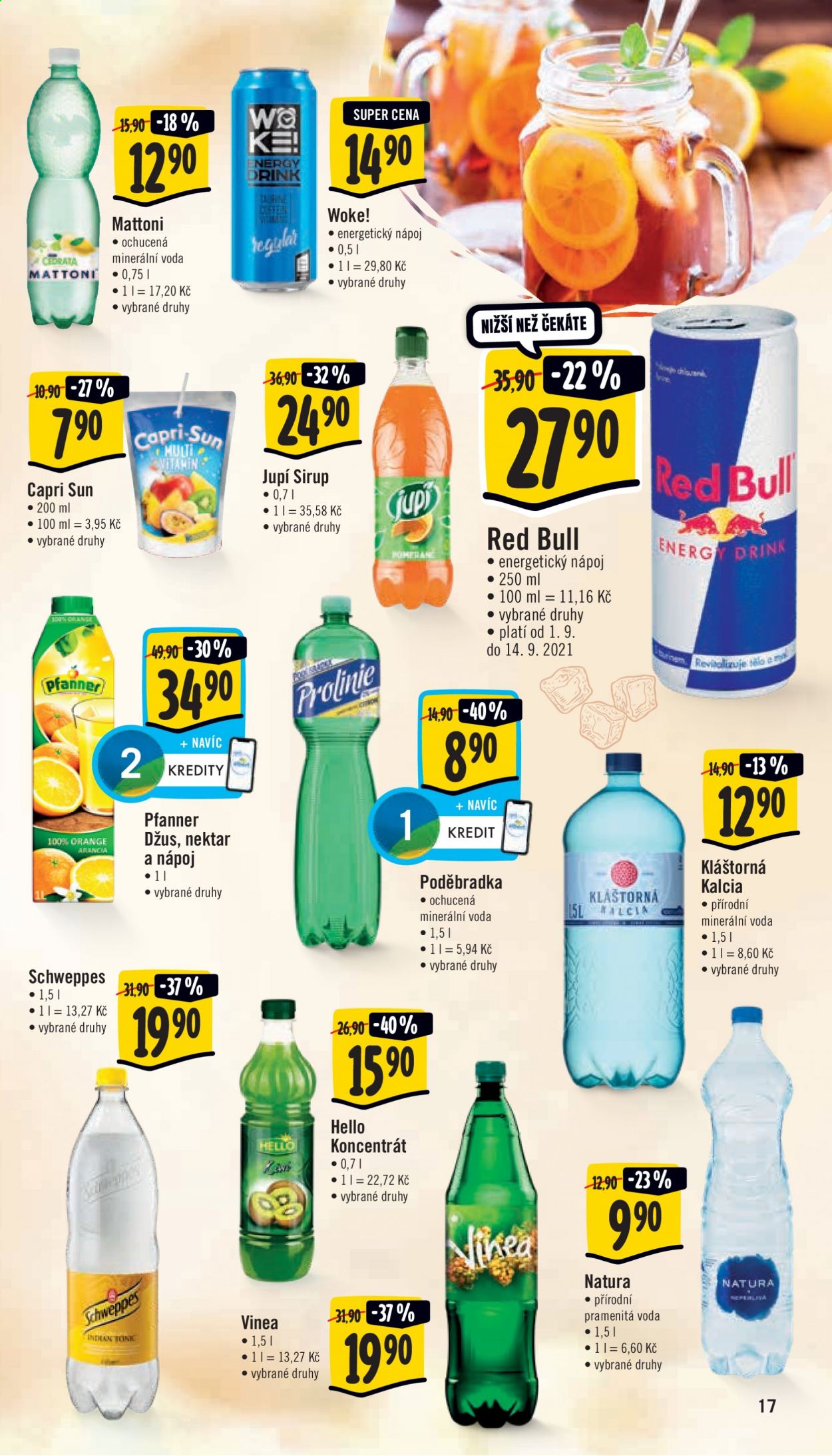 Leták Albert Supermarket - 1.9.2021 - 7.9.2021. Strana 17