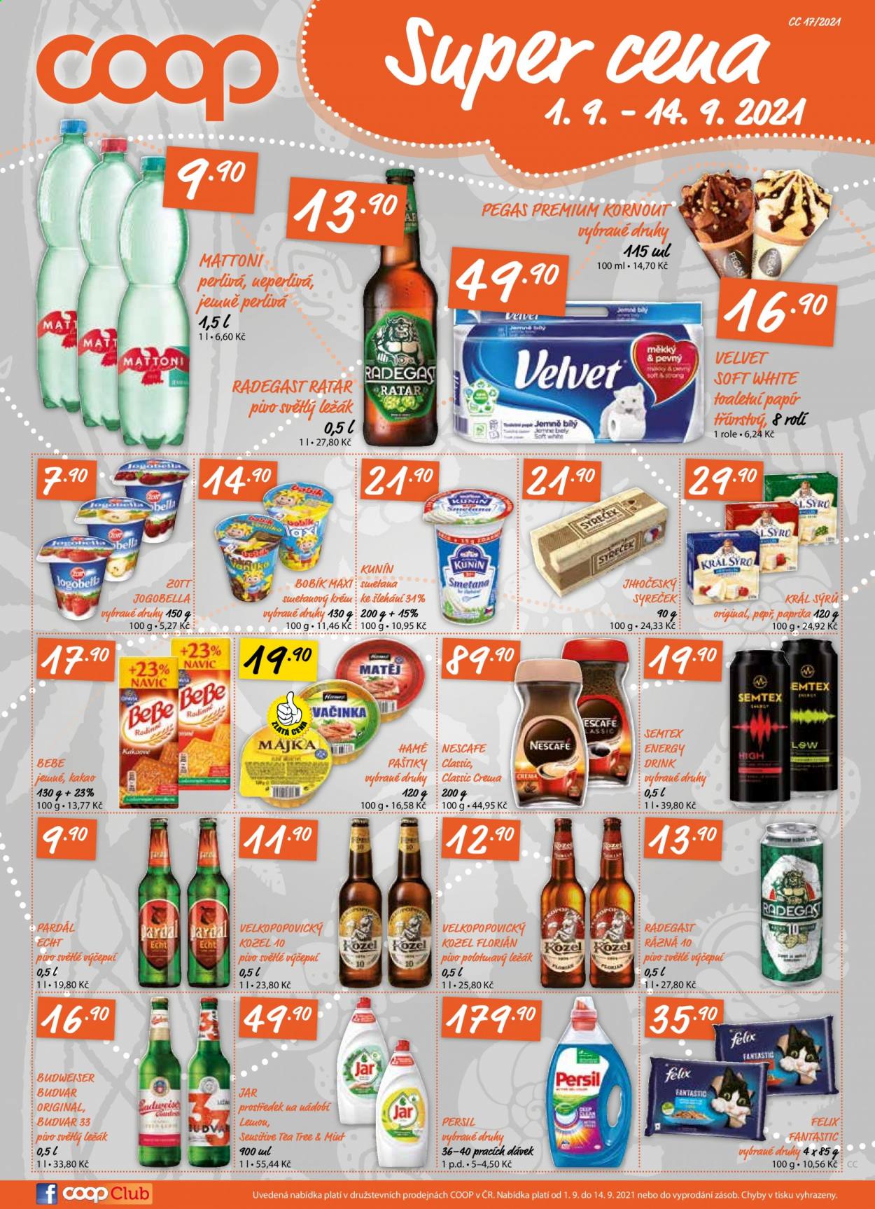 Leták coop TERNO - 1.9.2021 - 7.9.2021. Strana 11