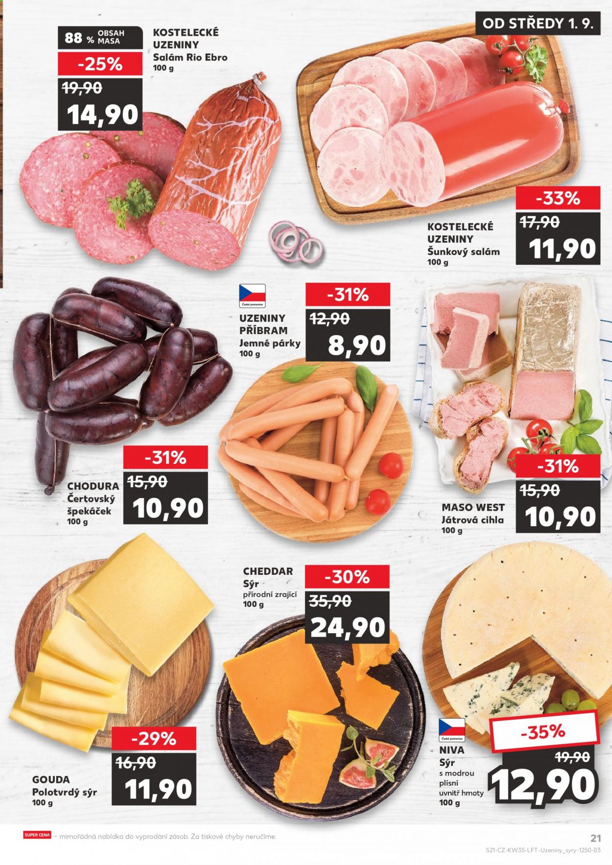 Leták Kaufland - 1.9.2021 - 7.9.2021. Strana 21