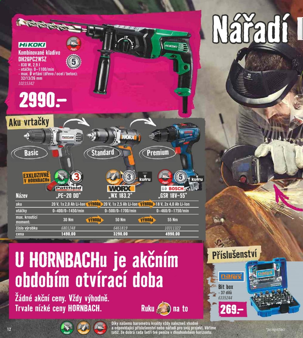 Leták HORNBACH - 1.9.2021 - 29.9.2021. Strana 12