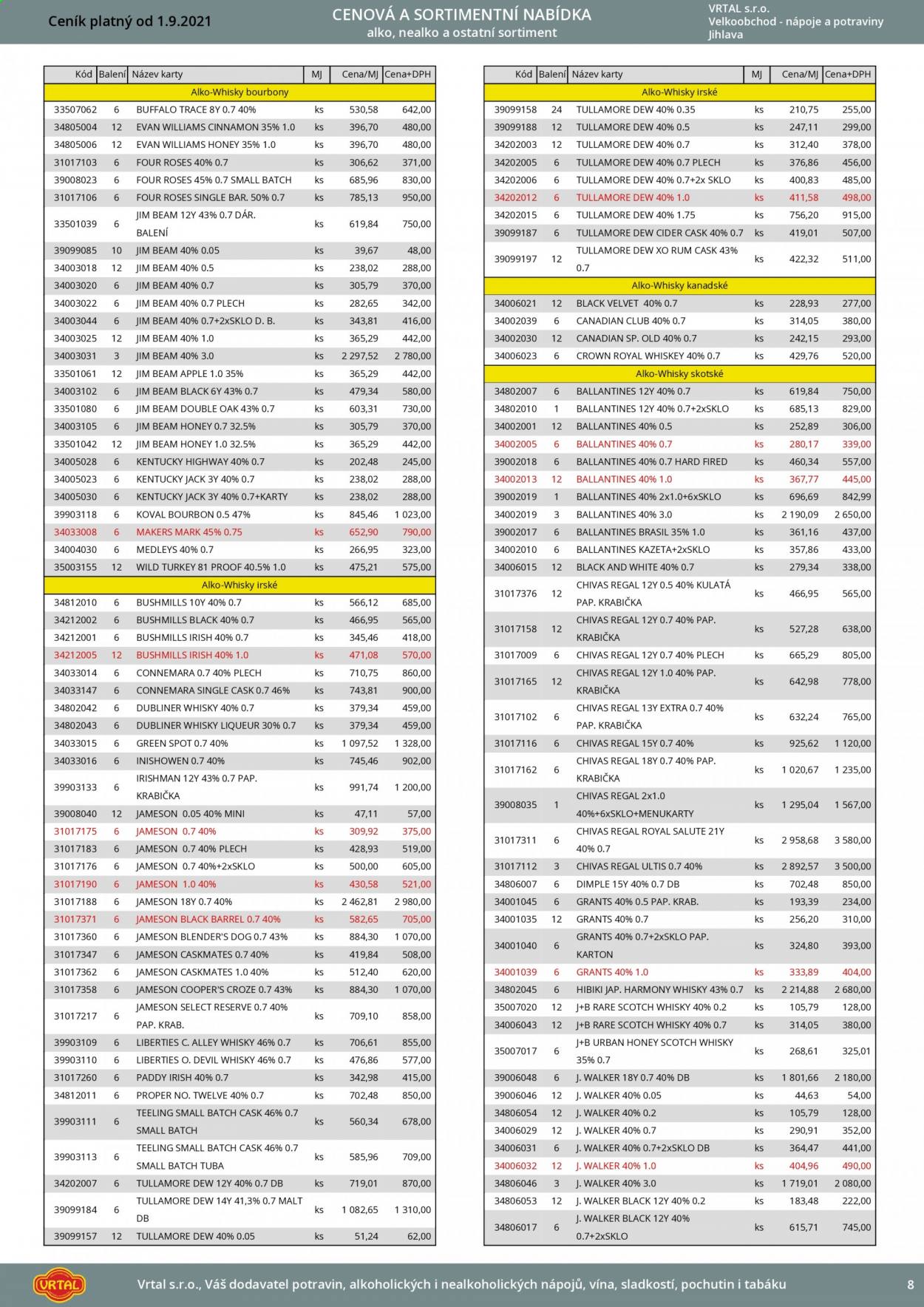 Leták Vrtal - 1.9.2021 - 30.9.2021. Strana 9