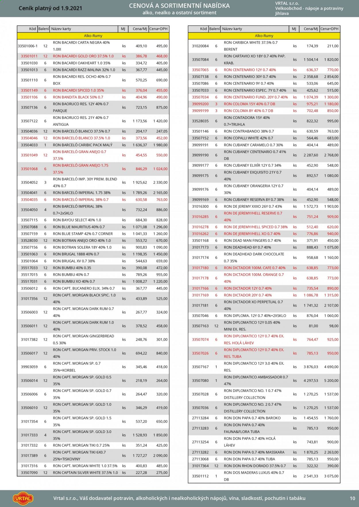 Leták Vrtal - 1.9.2021 - 30.9.2021. Strana 11