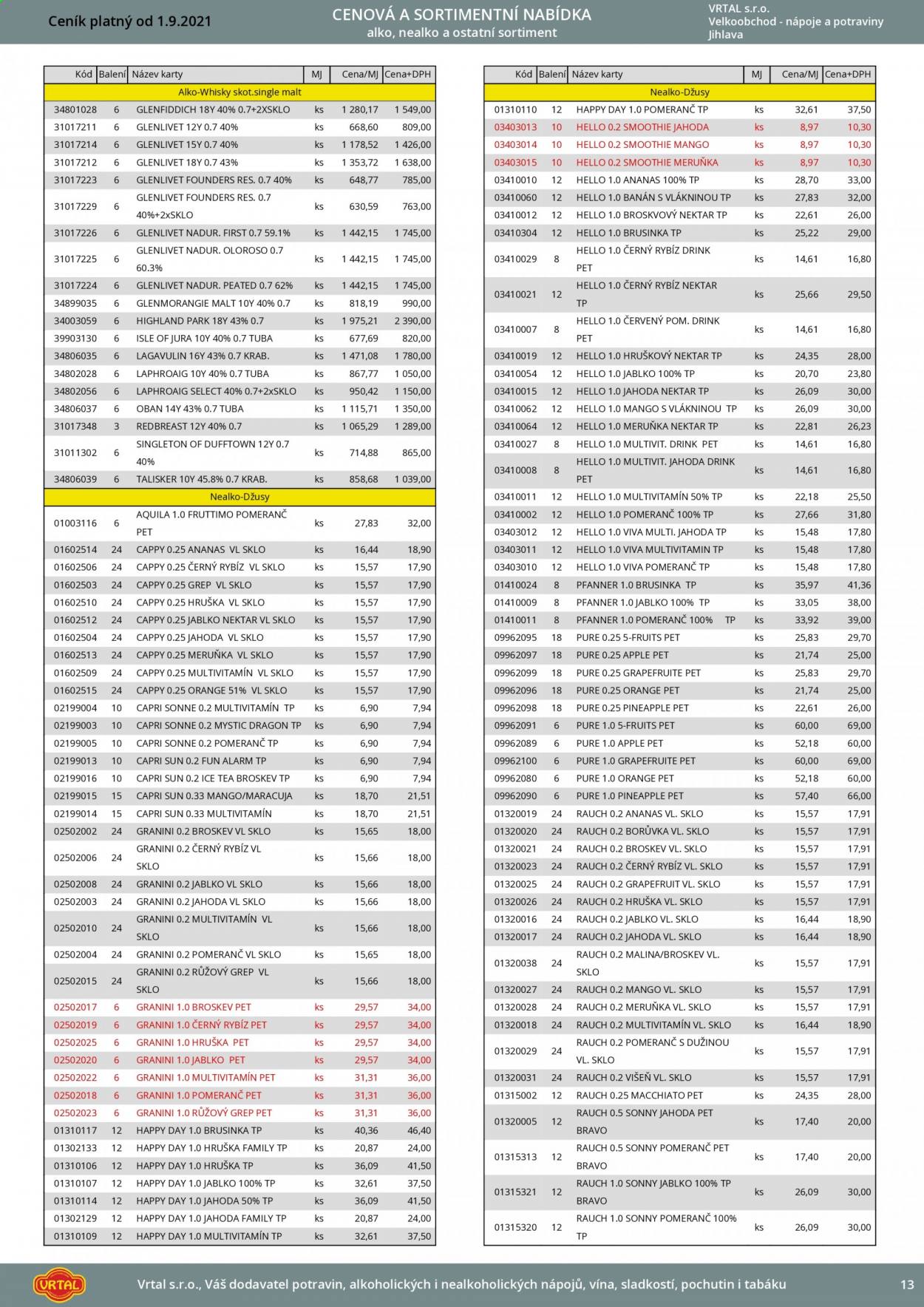 Leták Vrtal - 1.9.2021 - 30.9.2021. Strana 14