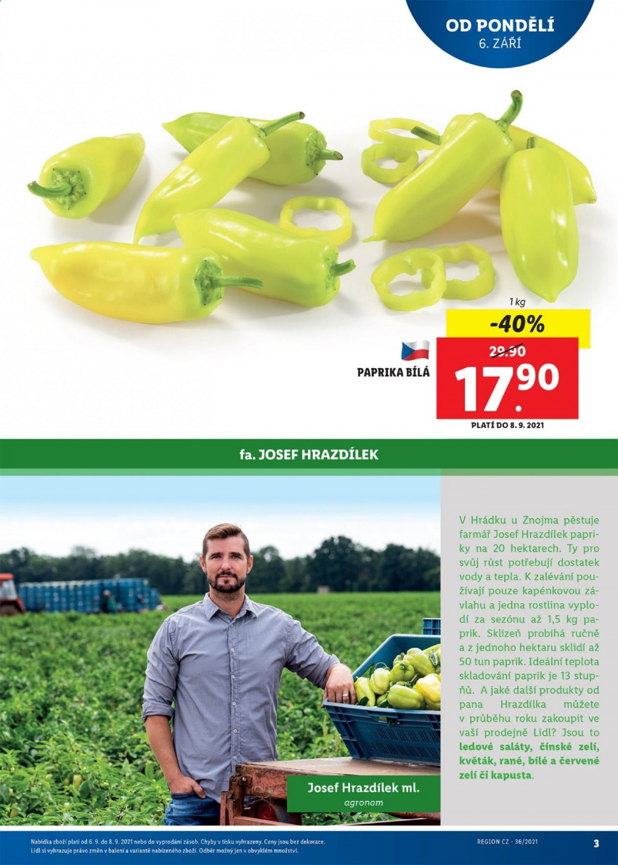 Leták Lidl - 6.9.2021 - 12.9.2021. Strana 3