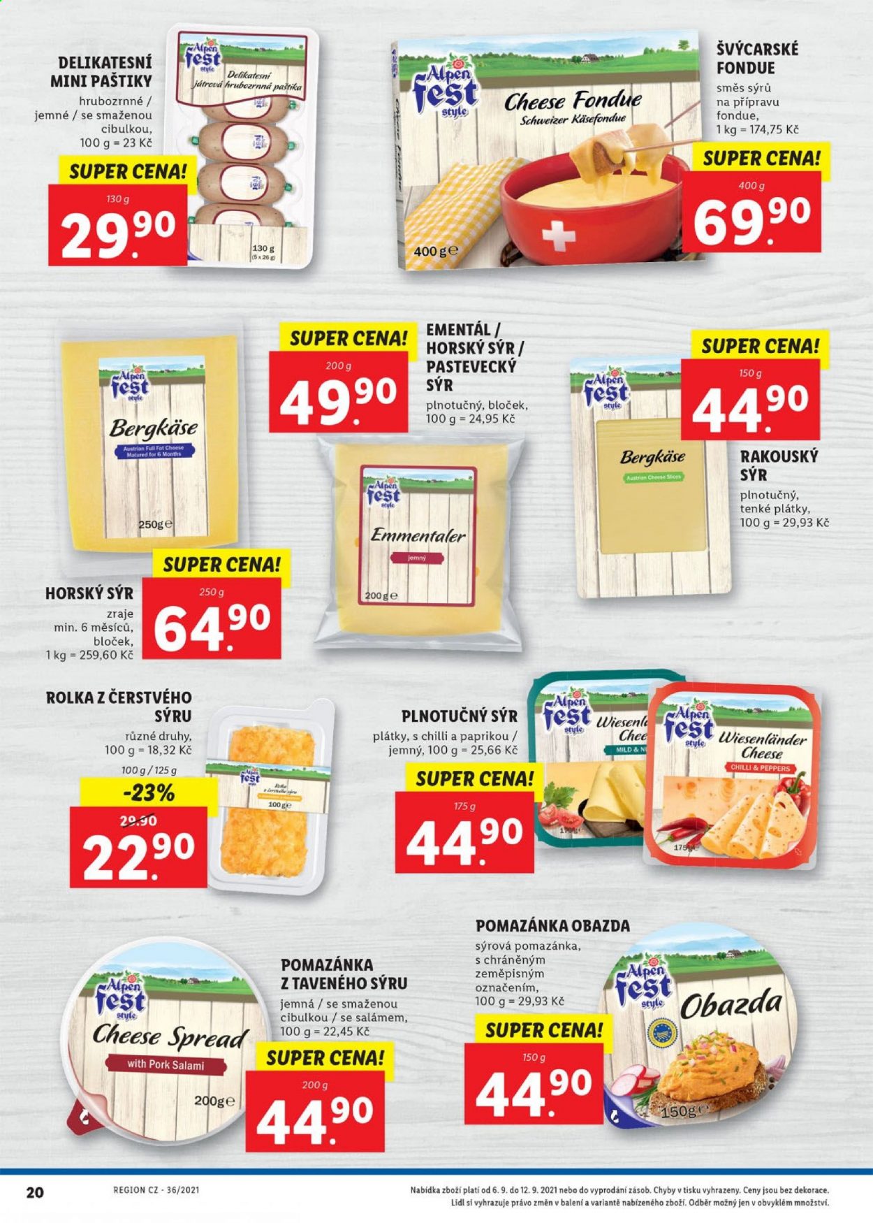 Leták Lidl - 6.9.2021 - 12.9.2021. Strana 20