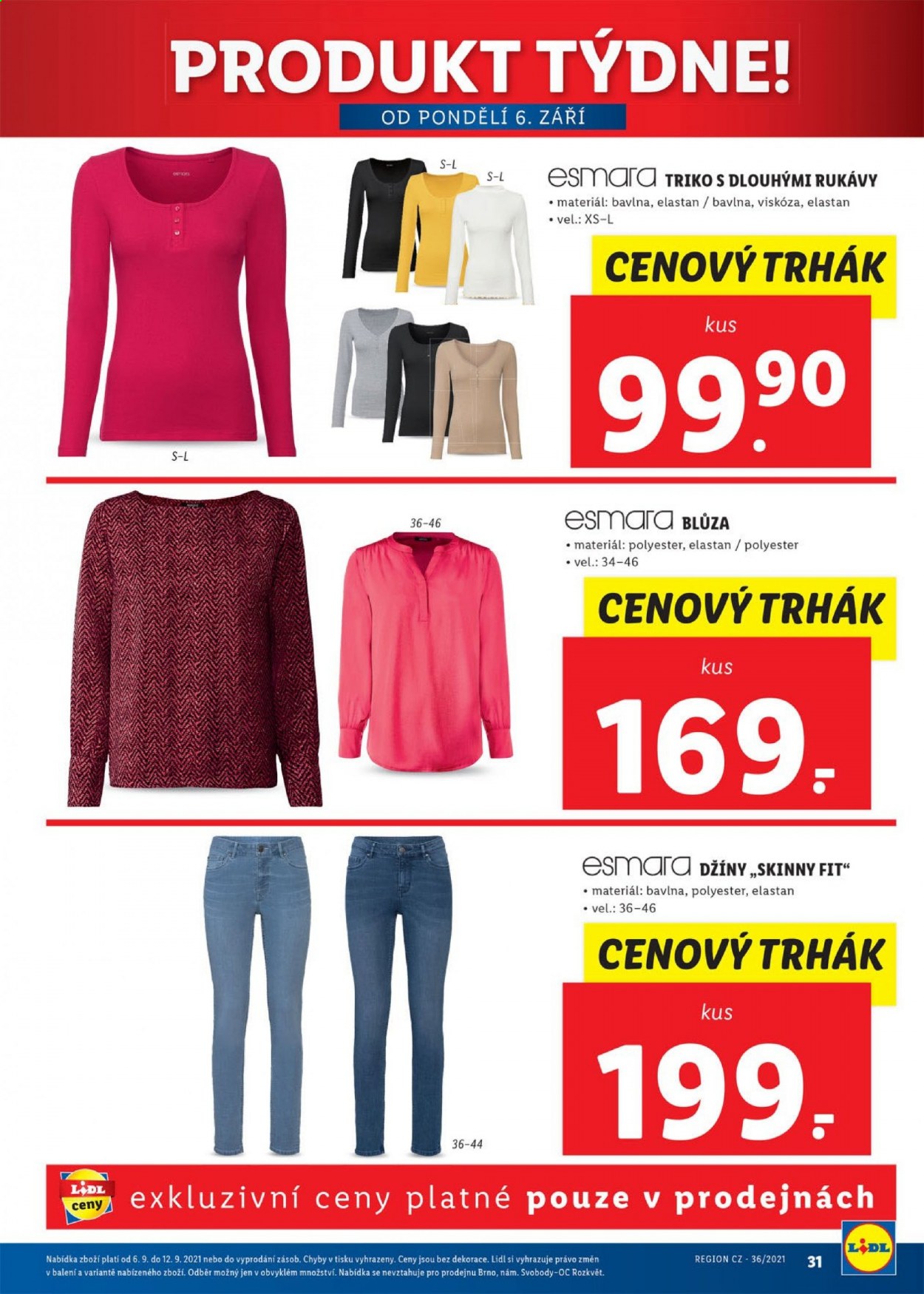 Leták Lidl - 6.9.2021 - 12.9.2021. Strana 31