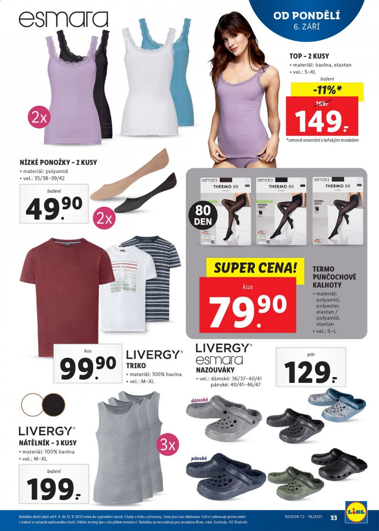 Leták Lidl - 6.9.2021 - 12.9.2021. Strana 33