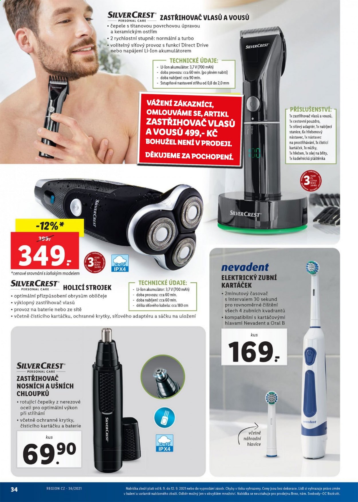 Leták Lidl - 6.9.2021 - 12.9.2021. Strana 34