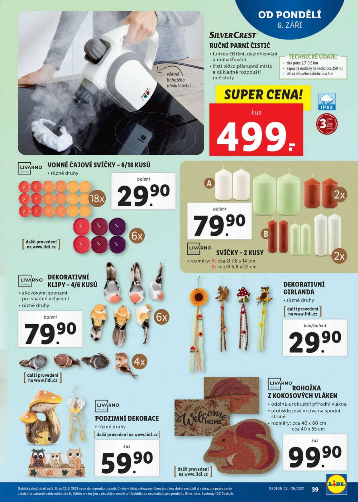Leták Lidl - 6.9.2021 - 12.9.2021. Strana 39