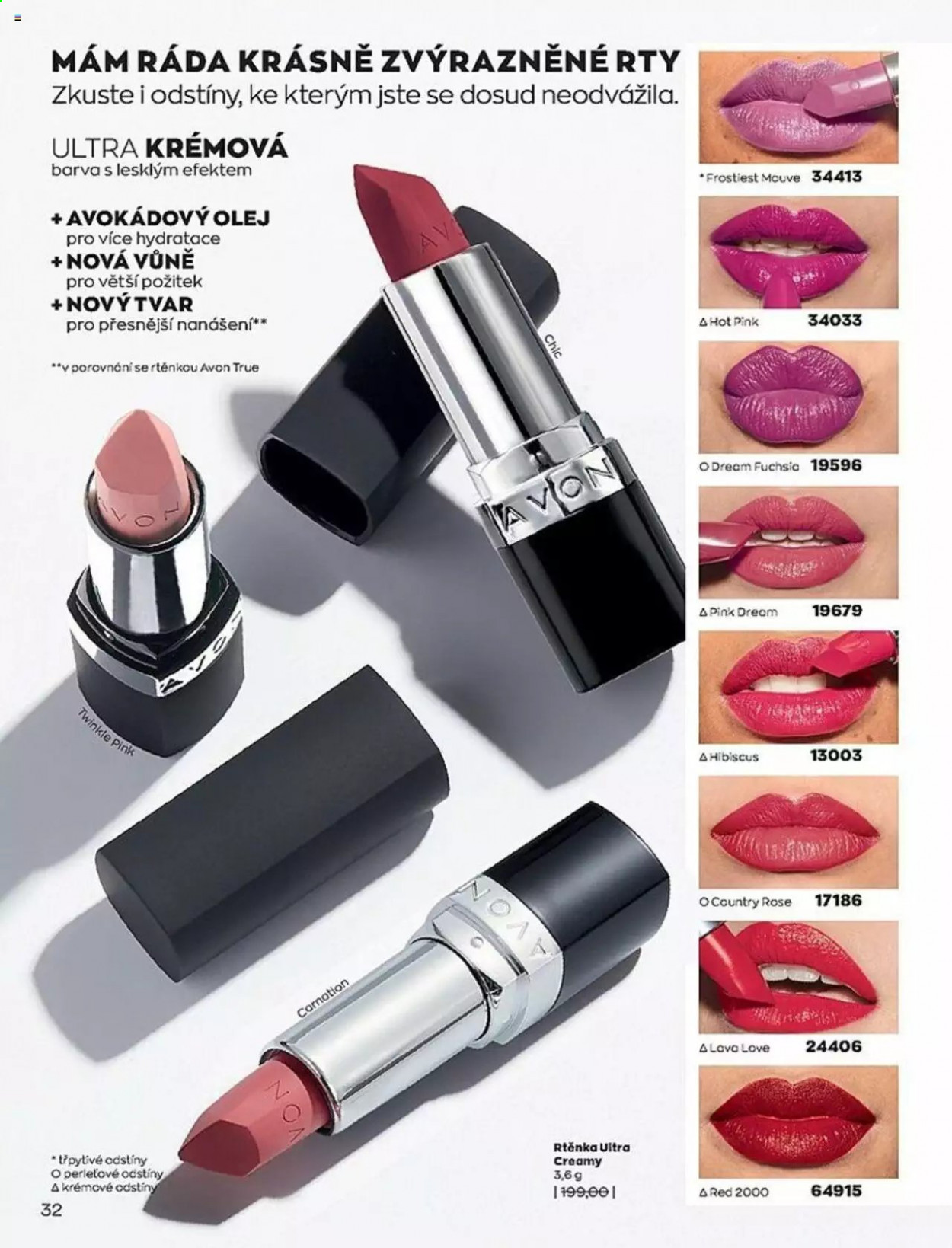 Leták AVON - 1.9.2021 - 30.9.2021. Strana 32