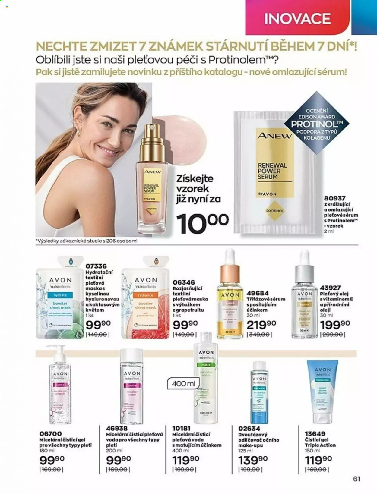 Leták AVON - 1.9.2021 - 30.9.2021. Strana 61
