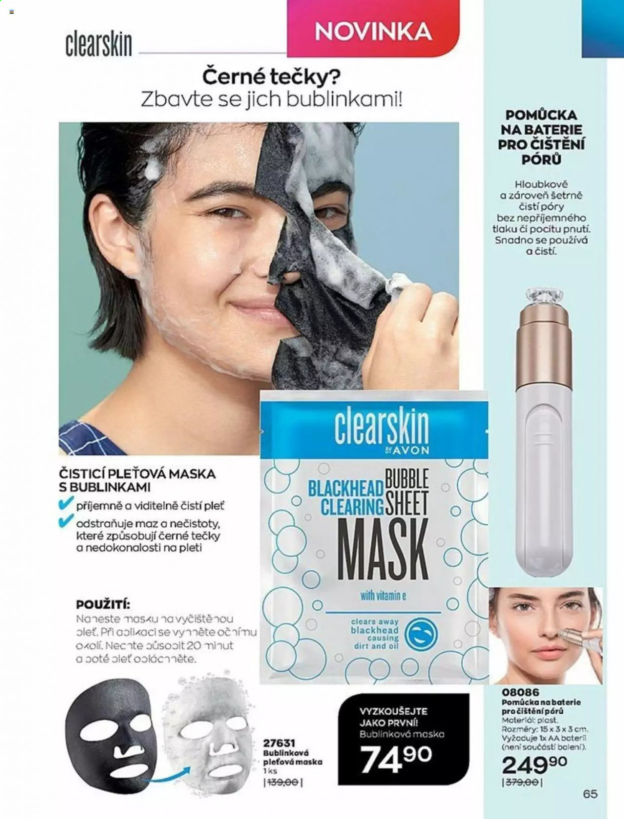 Leták AVON - 1.9.2021 - 30.9.2021. Strana 65