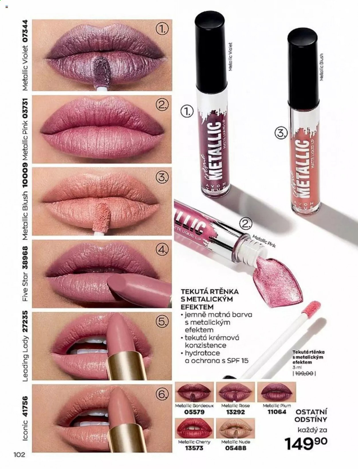 Leták AVON - 1.9.2021 - 30.9.2021. Strana 102