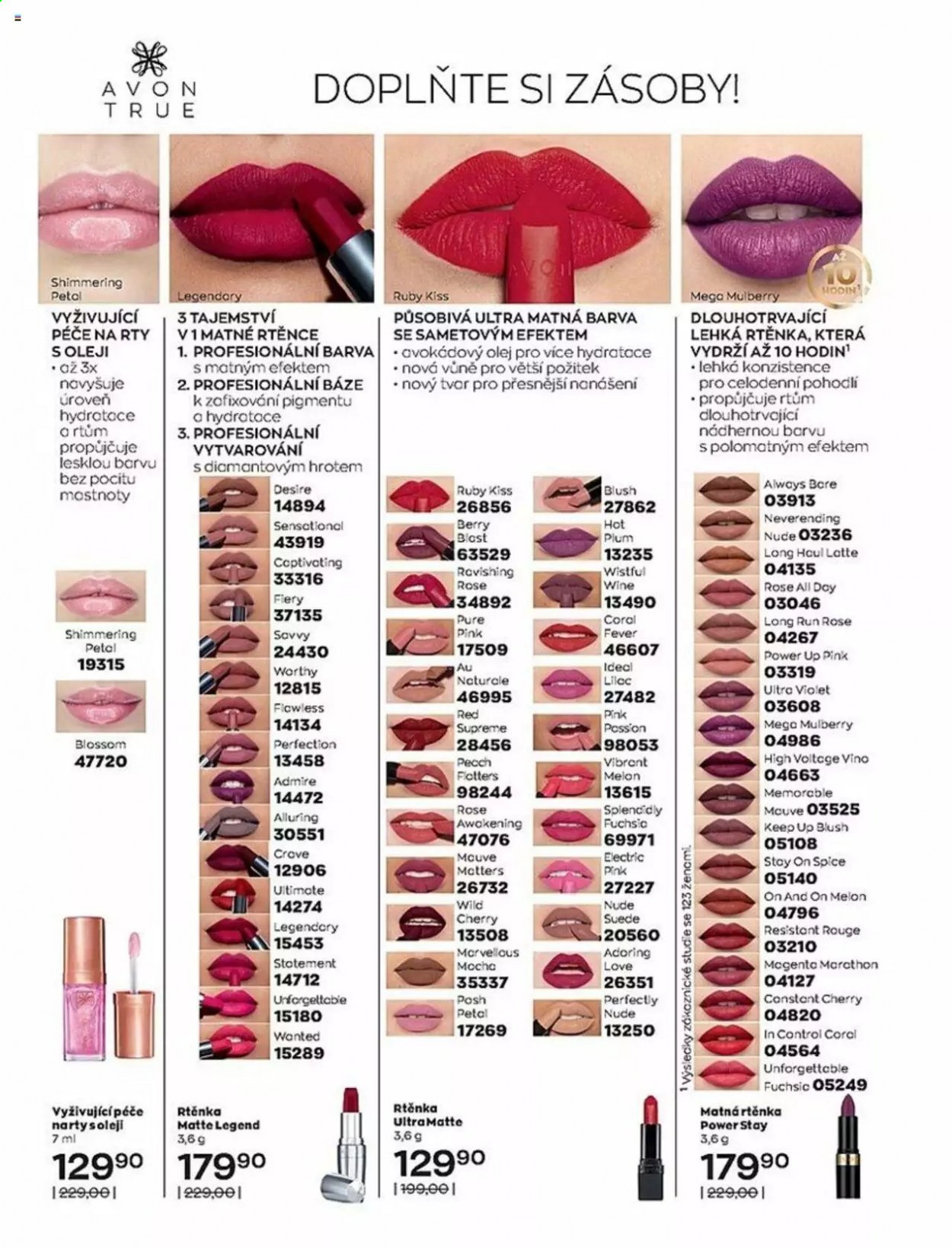 Leták AVON - 1.9.2021 - 30.9.2021. Strana 122