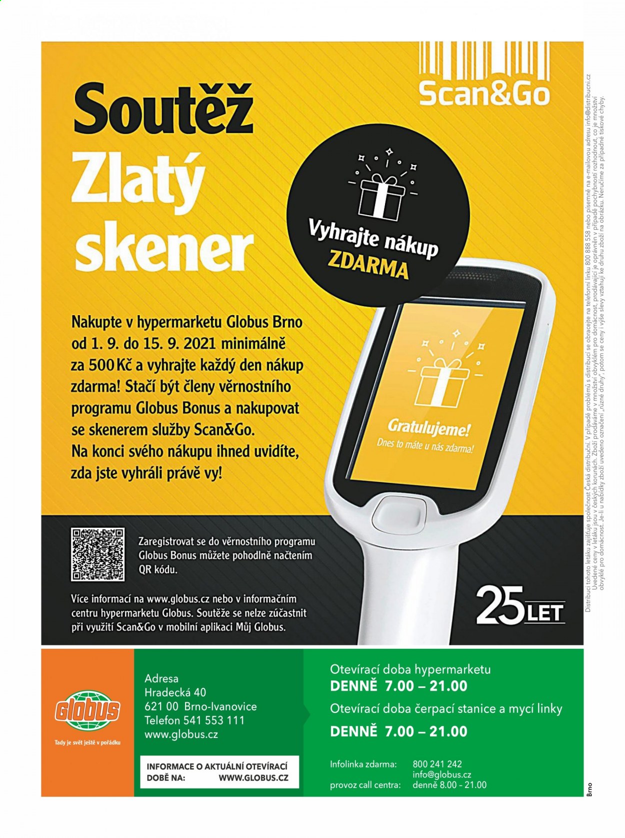 Leták Globus - 2.9.2021 - 8.9.2021. Strana 36