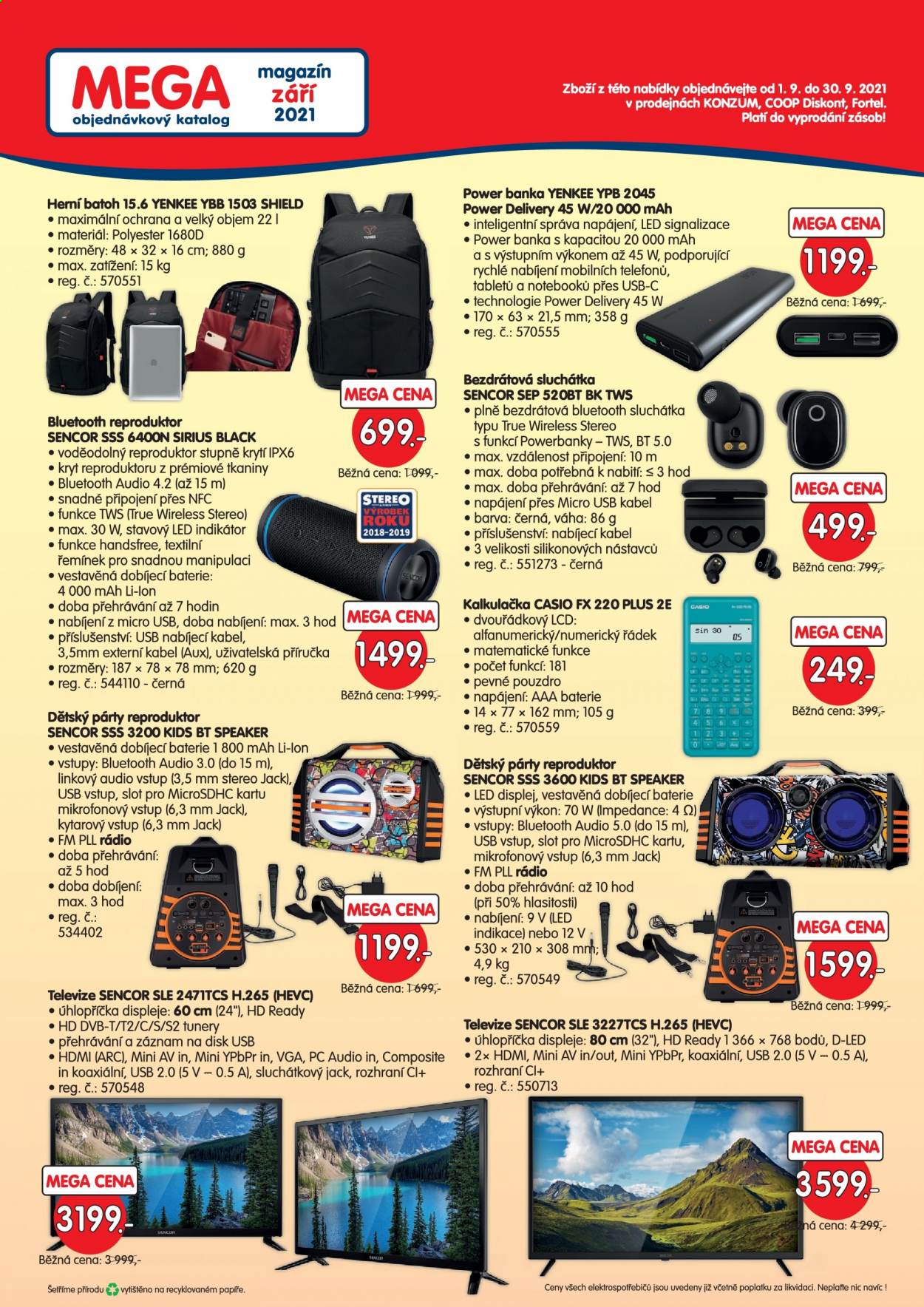 Leták Konzum - 1.9.2021 - 30.9.2021. Strana 2