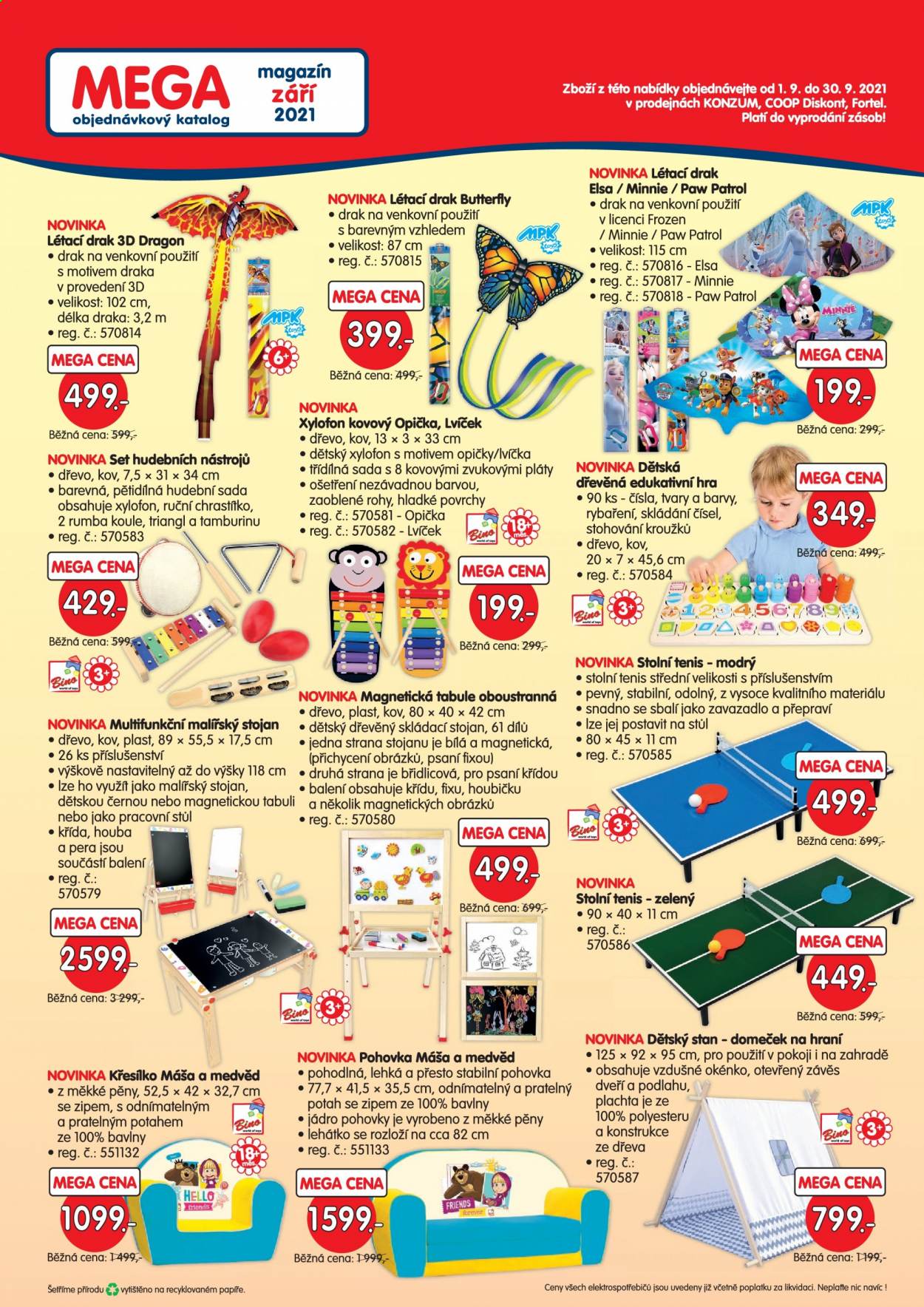 Leták Konzum - 1.9.2021 - 30.9.2021. Strana 6