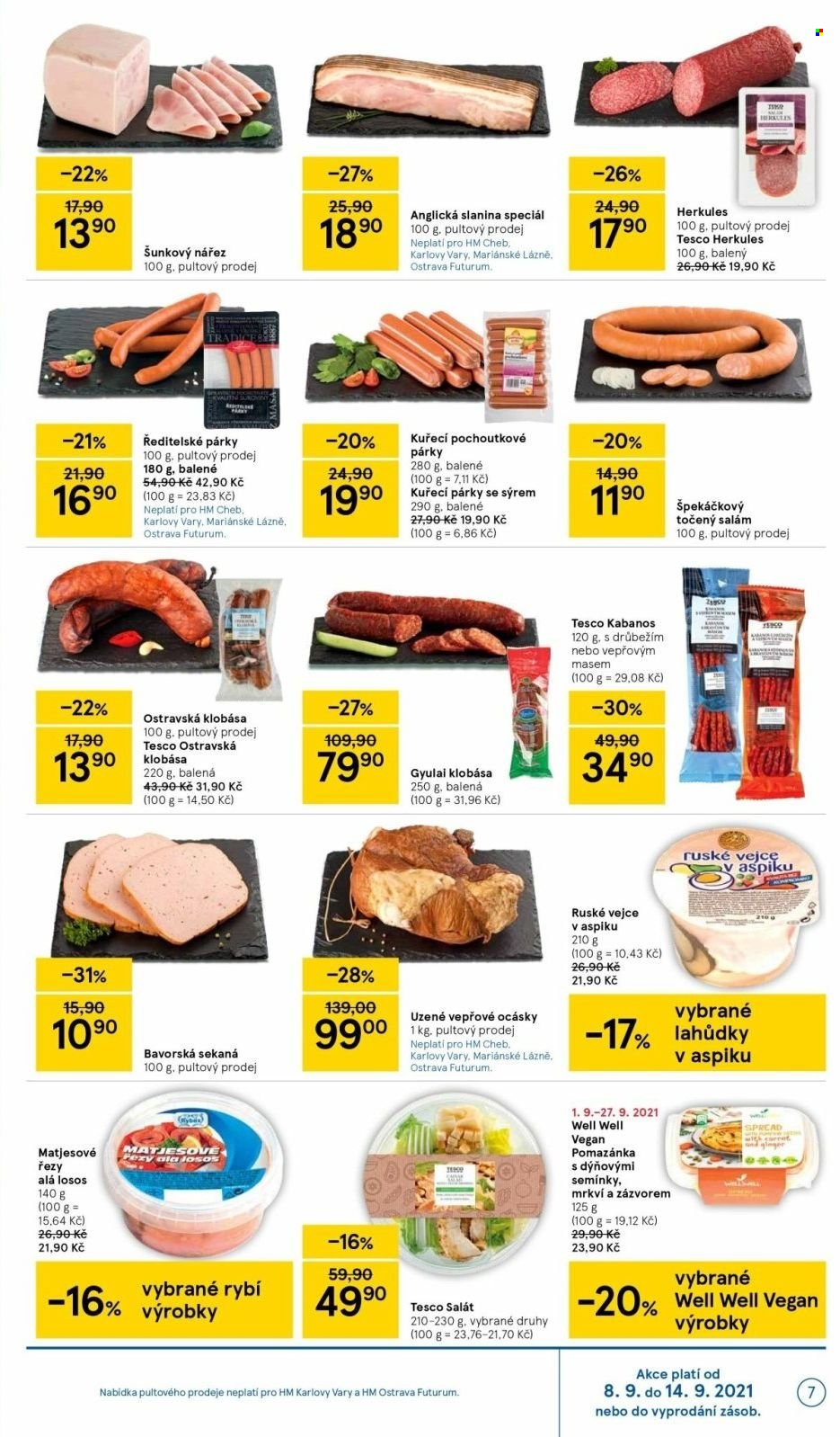 Leták TESCO - 8.9.2021 - 14.9.2021. Strana 7