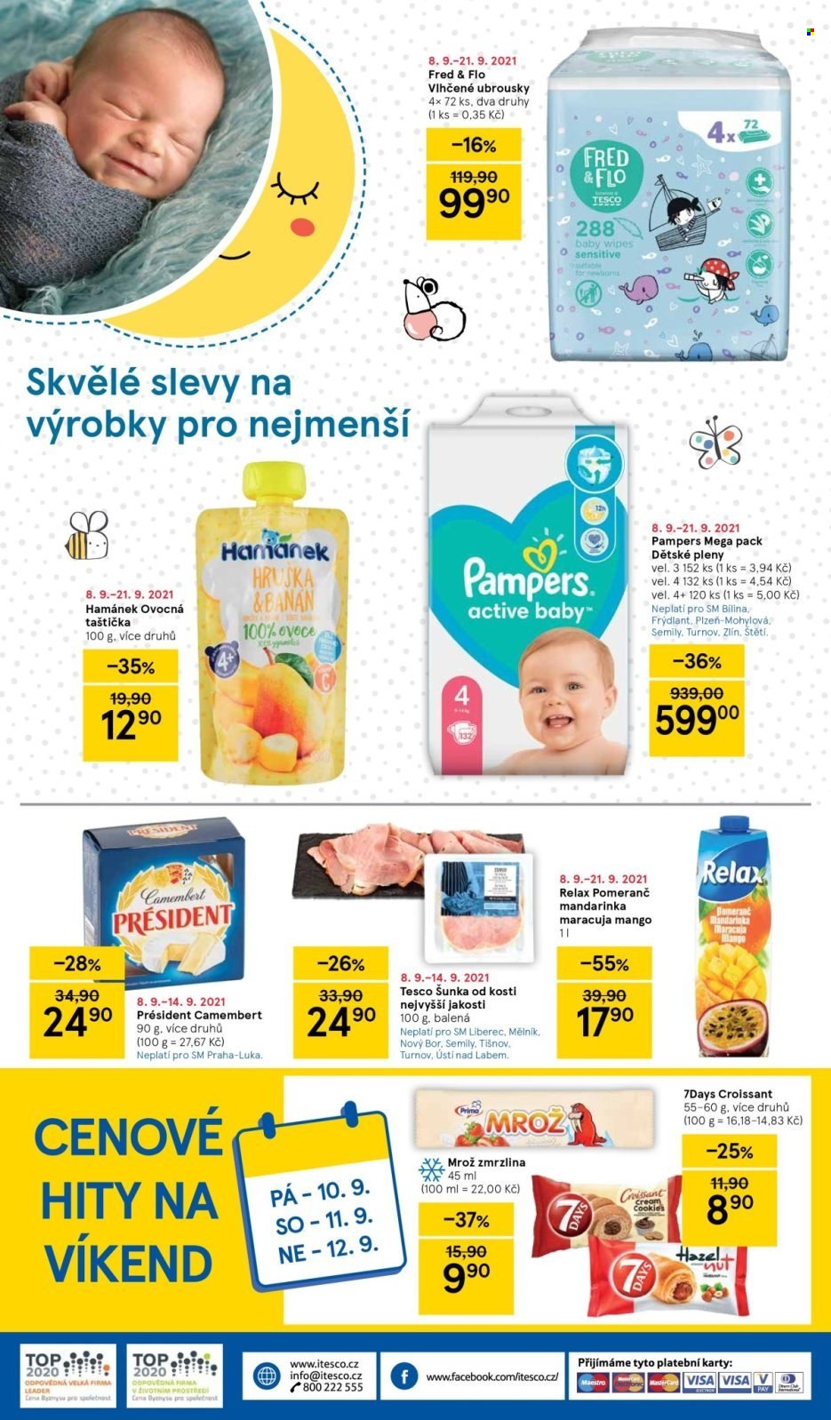 Leták TESCO supermarket - 8.9.2021 - 14.9.2021. Strana 8