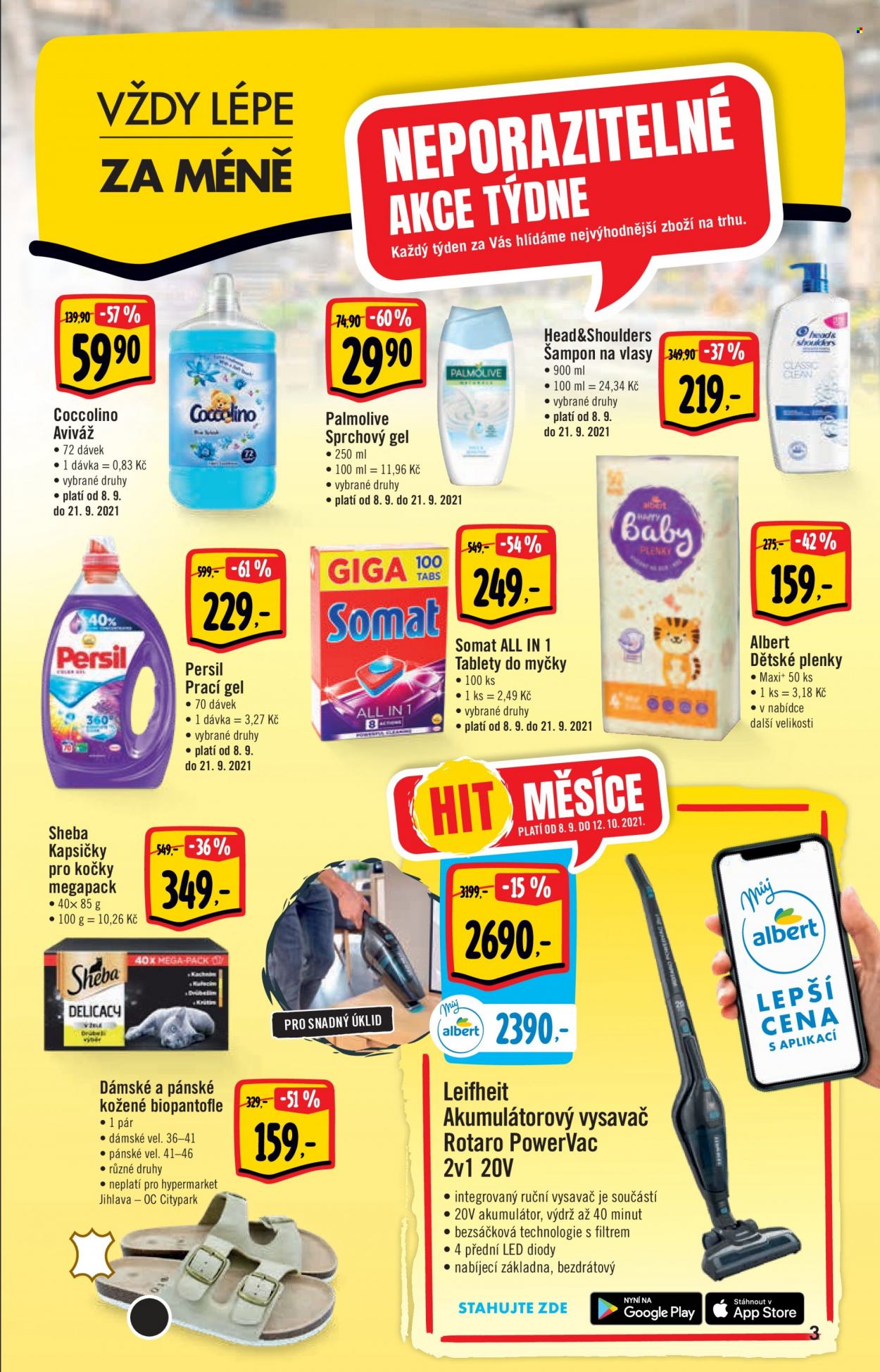 Leták Albert Hypermarket - 8.9.2021 - 14.9.2021. Strana 3