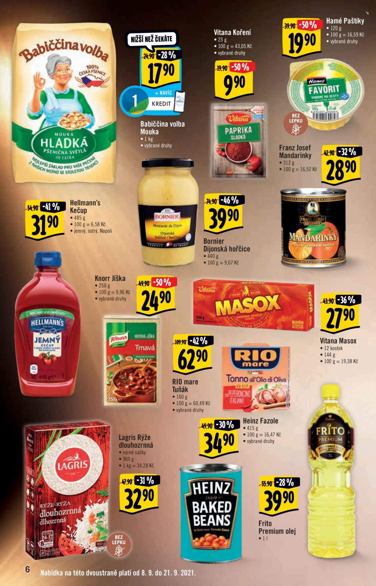 Leták Albert Hypermarket - 8.9.2021 - 14.9.2021. Strana 6
