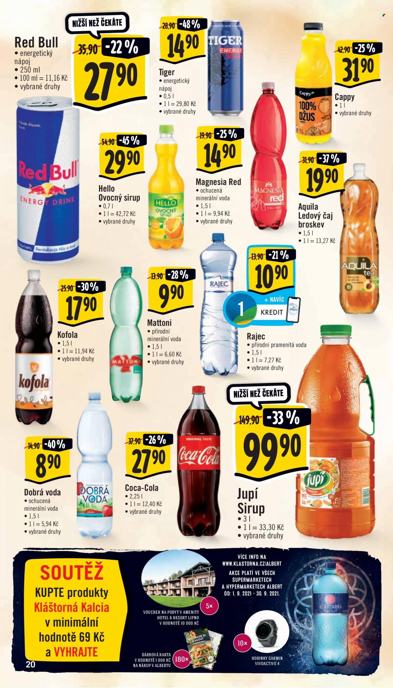 Leták Albert Supermarket - 8.9.2021 - 14.9.2021. Strana 20