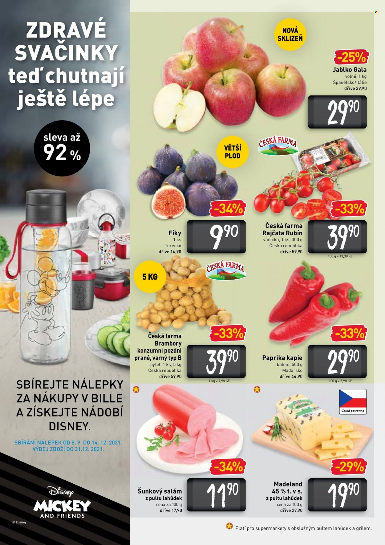 Leták BILLA - 8.9.2021 - 14.9.2021. Strana 2