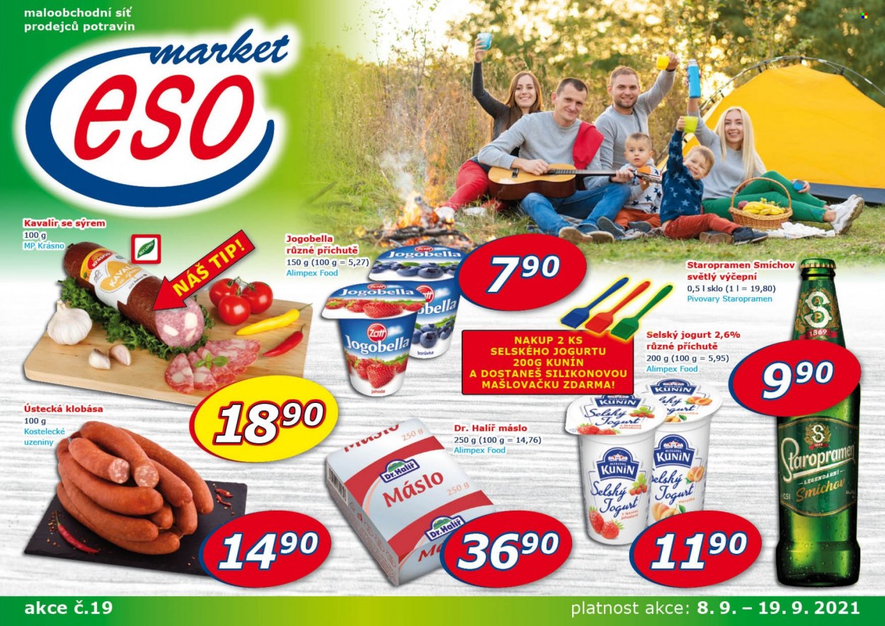 Leták ESO MARKET - 8.9.2021 - 19.9.2021. Strana 1