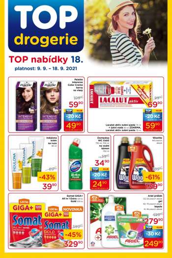 Leták TOP drogerie - 9.9.2021 - 18.9.2021.