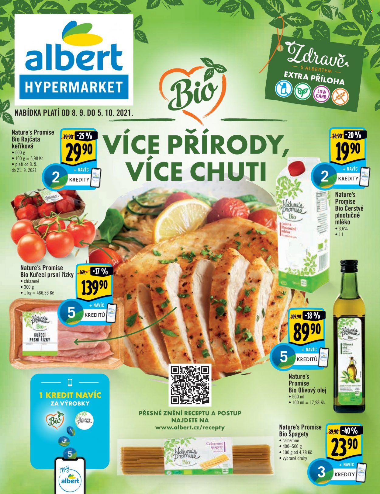 Leták Albert Hypermarket - 8.9.2021 - 5.10.2021. Strana 1