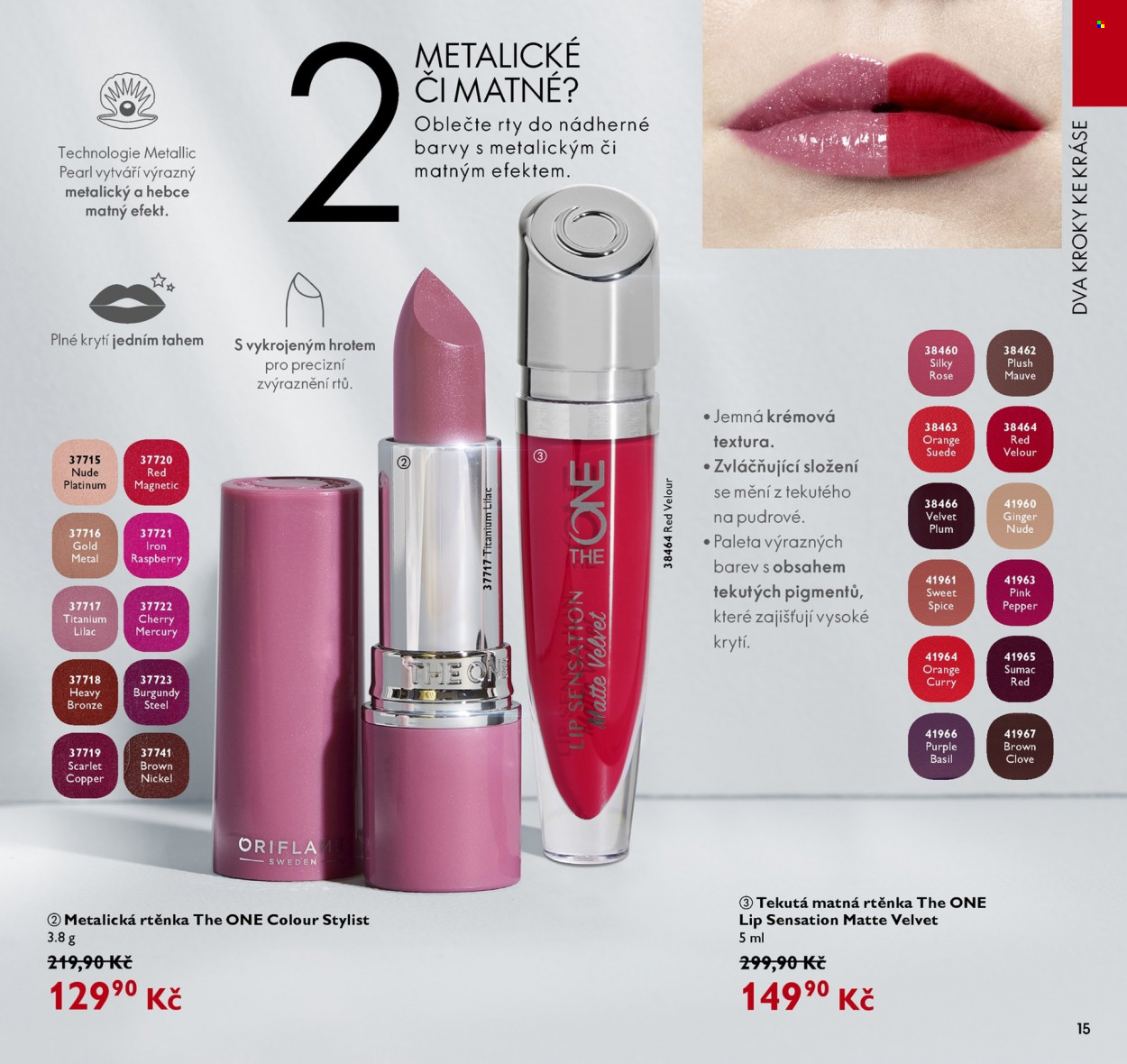 Leták ORIFLAME - 7.9.2021 - 27.9.2021. Strana 15
