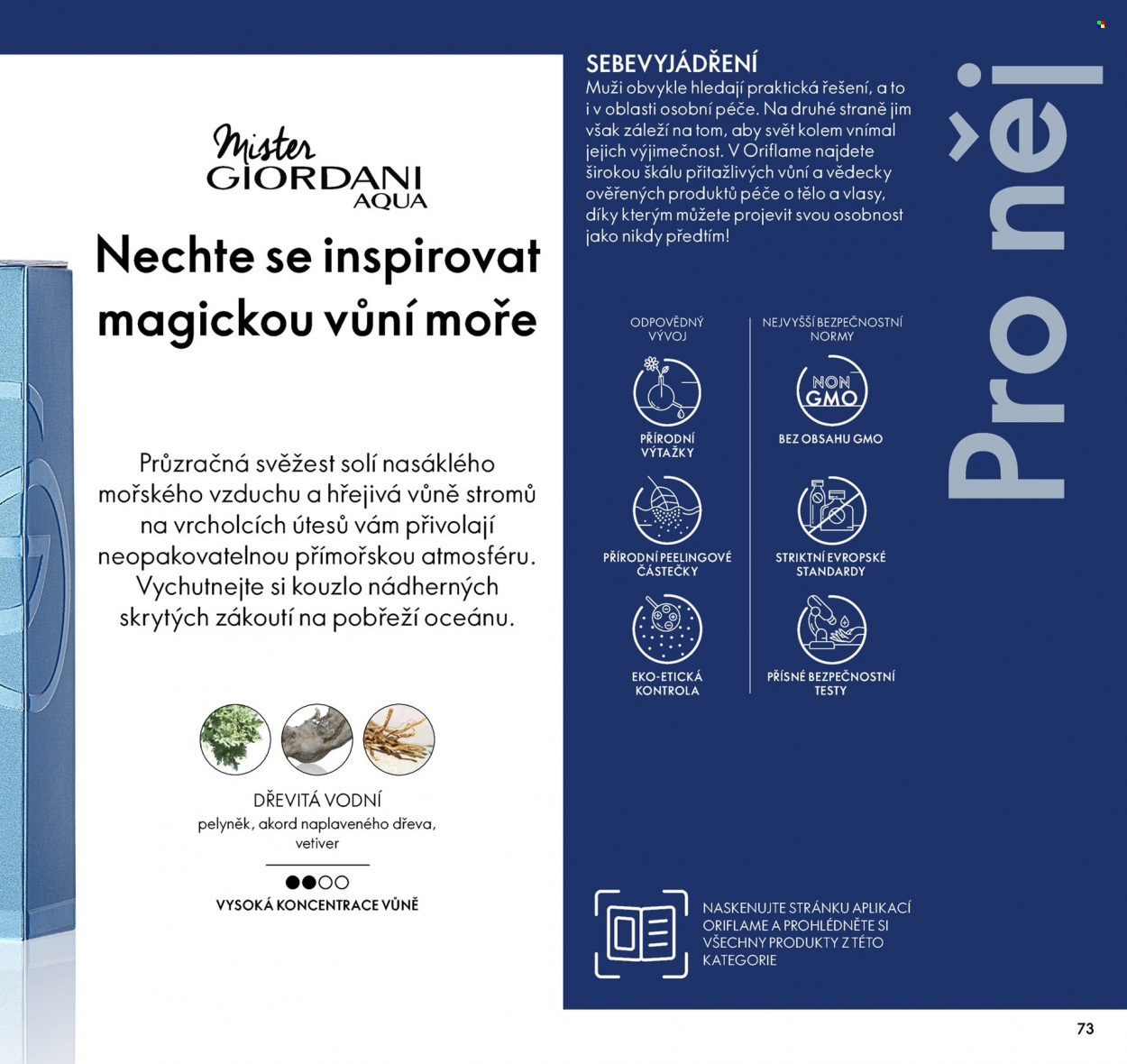 Leták ORIFLAME - 7.9.2021 - 27.9.2021. Strana 73