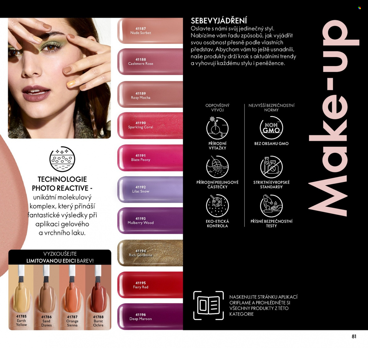 Leták ORIFLAME - 7.9.2021 - 27.9.2021. Strana 81