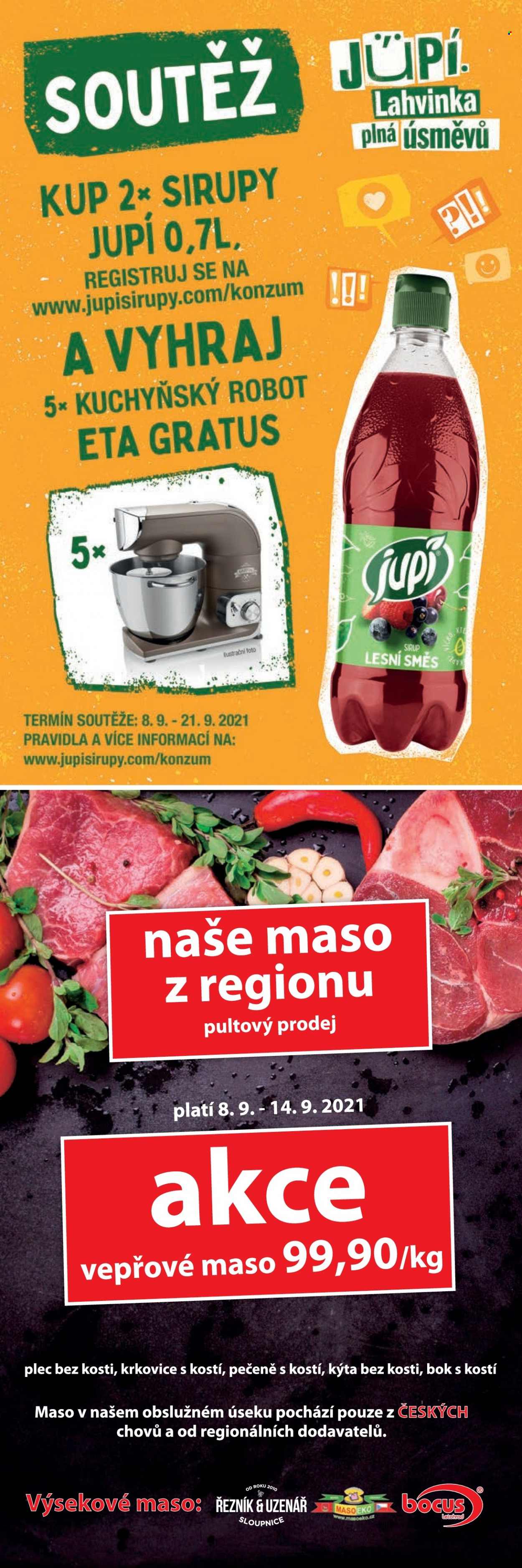 Leták Konzum - 8.9.2021 - 21.9.2021. Strana 6