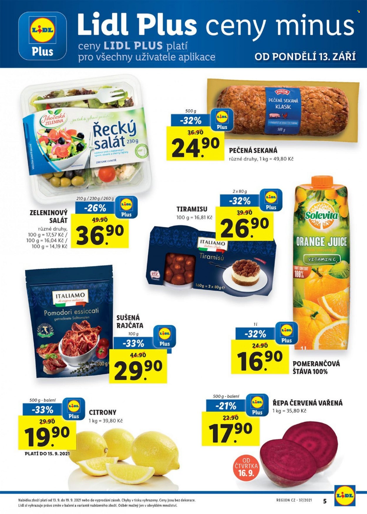 Leták Lidl - 13.9.2021 - 19.9.2021. Strana 5