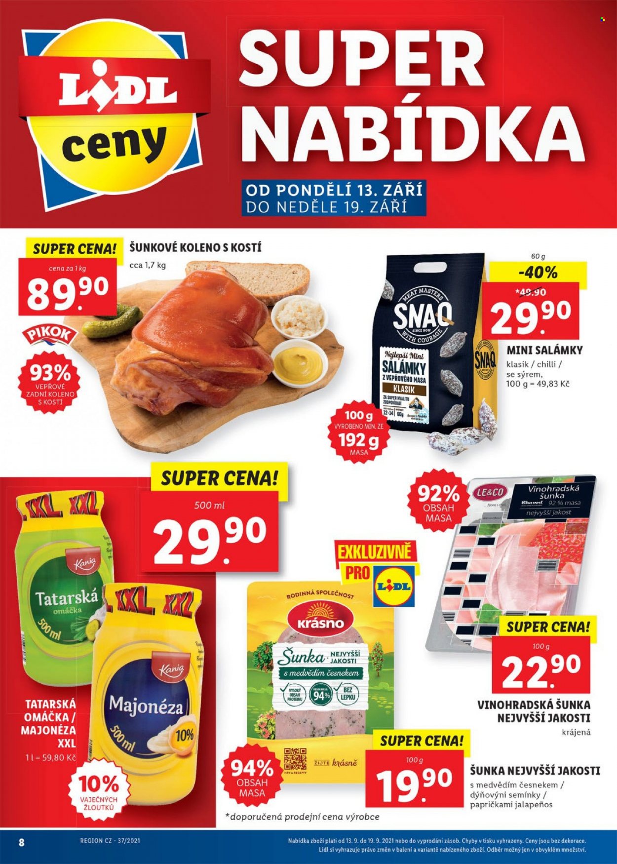 Leták Lidl - 13.9.2021 - 19.9.2021. Strana 8