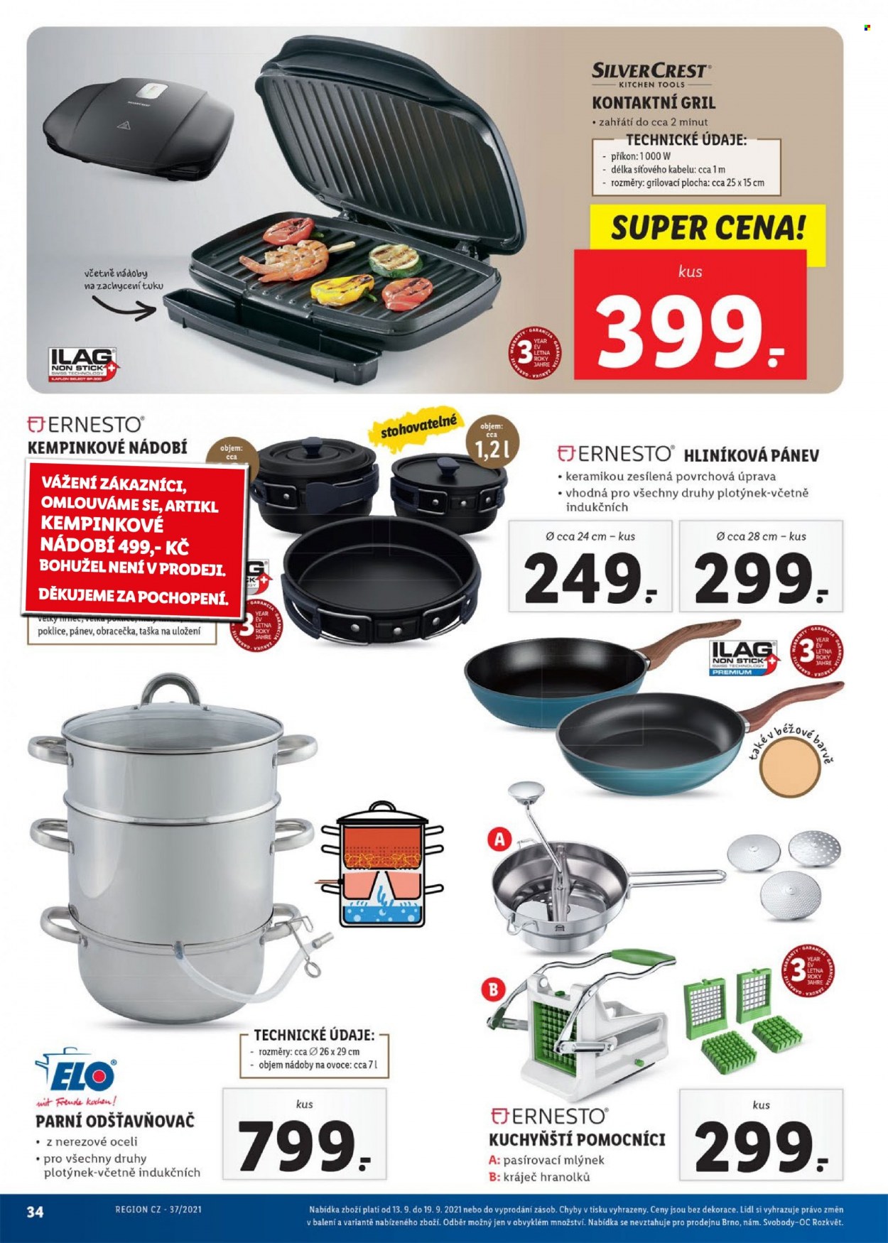 Leták Lidl - 13.9.2021 - 19.9.2021. Strana 34