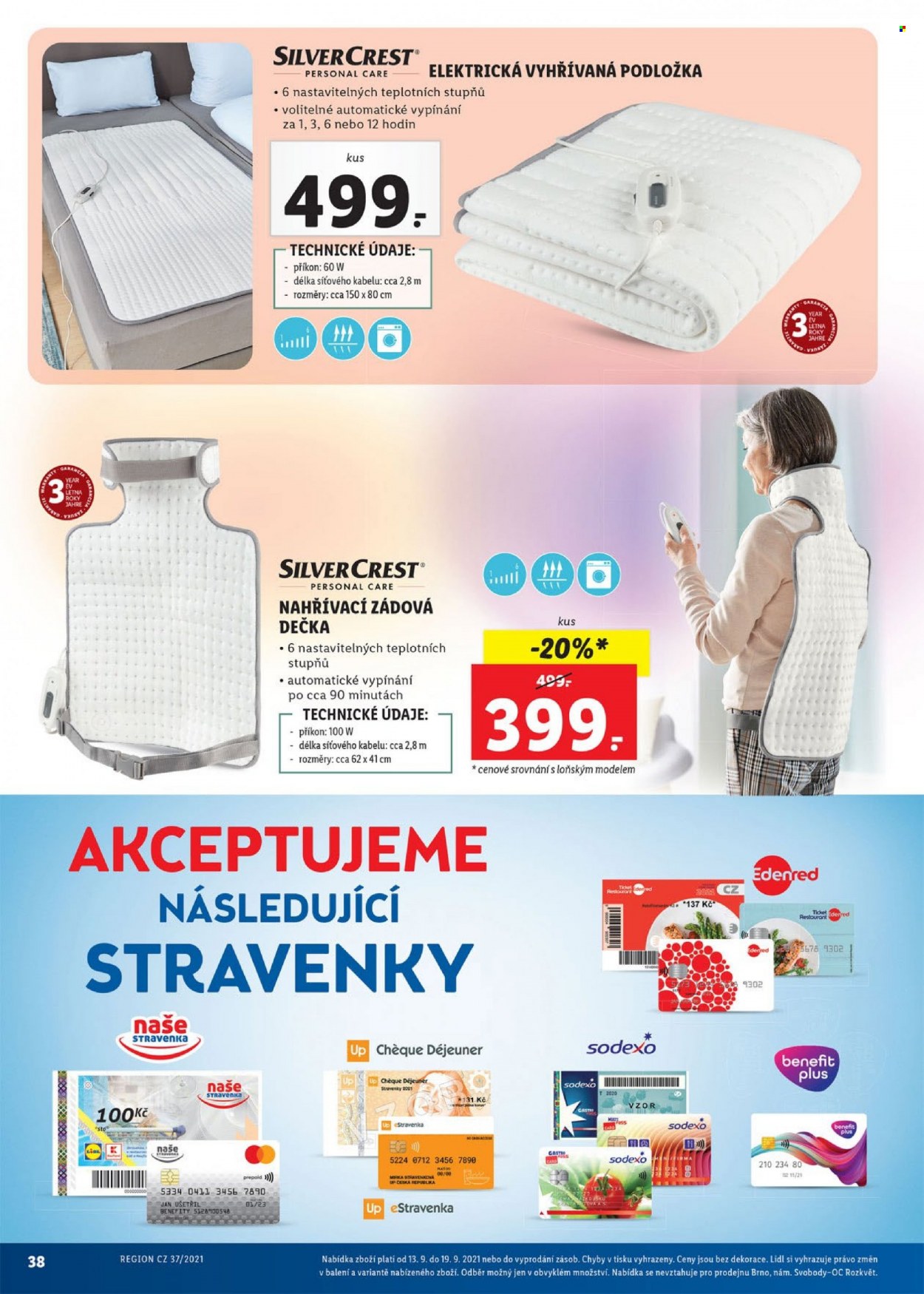 Leták Lidl - 13.9.2021 - 19.9.2021. Strana 38