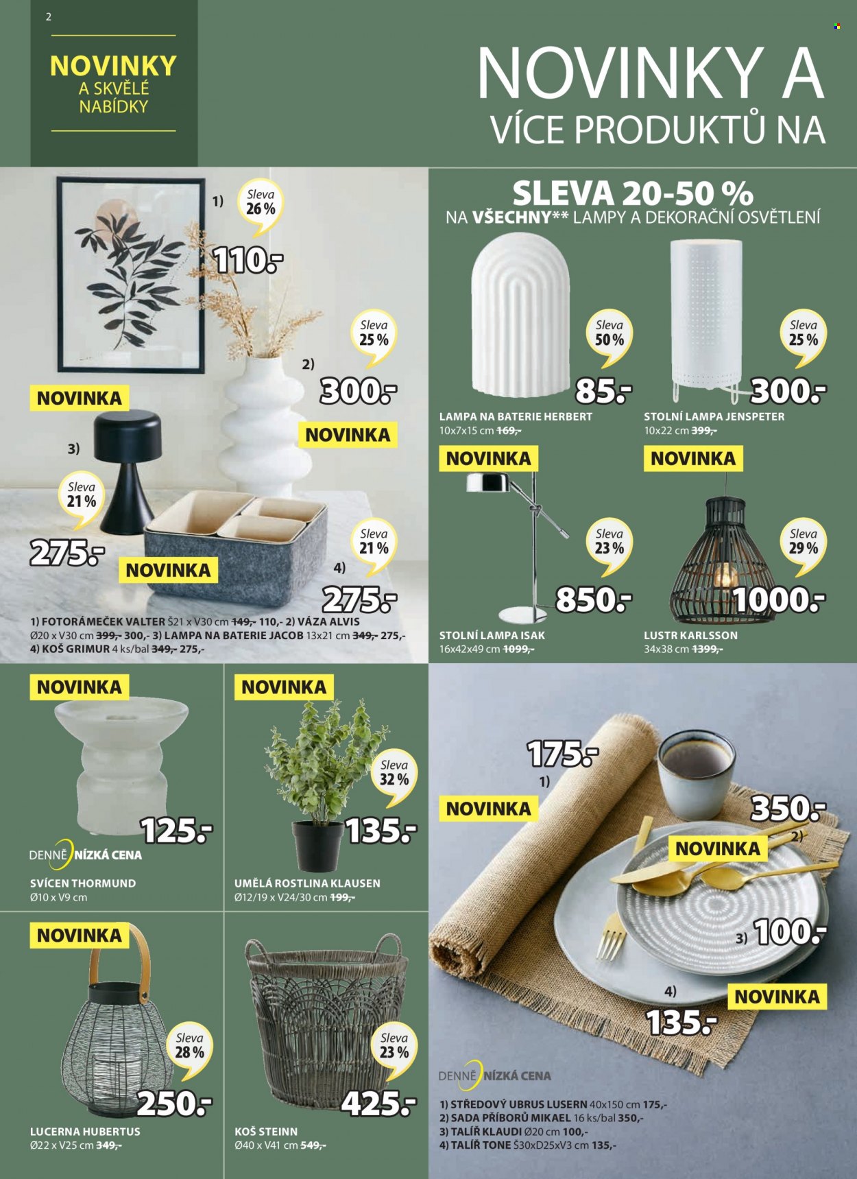 Leták JYSK - 9.9.2021 - 22.9.2021. Strana 2
