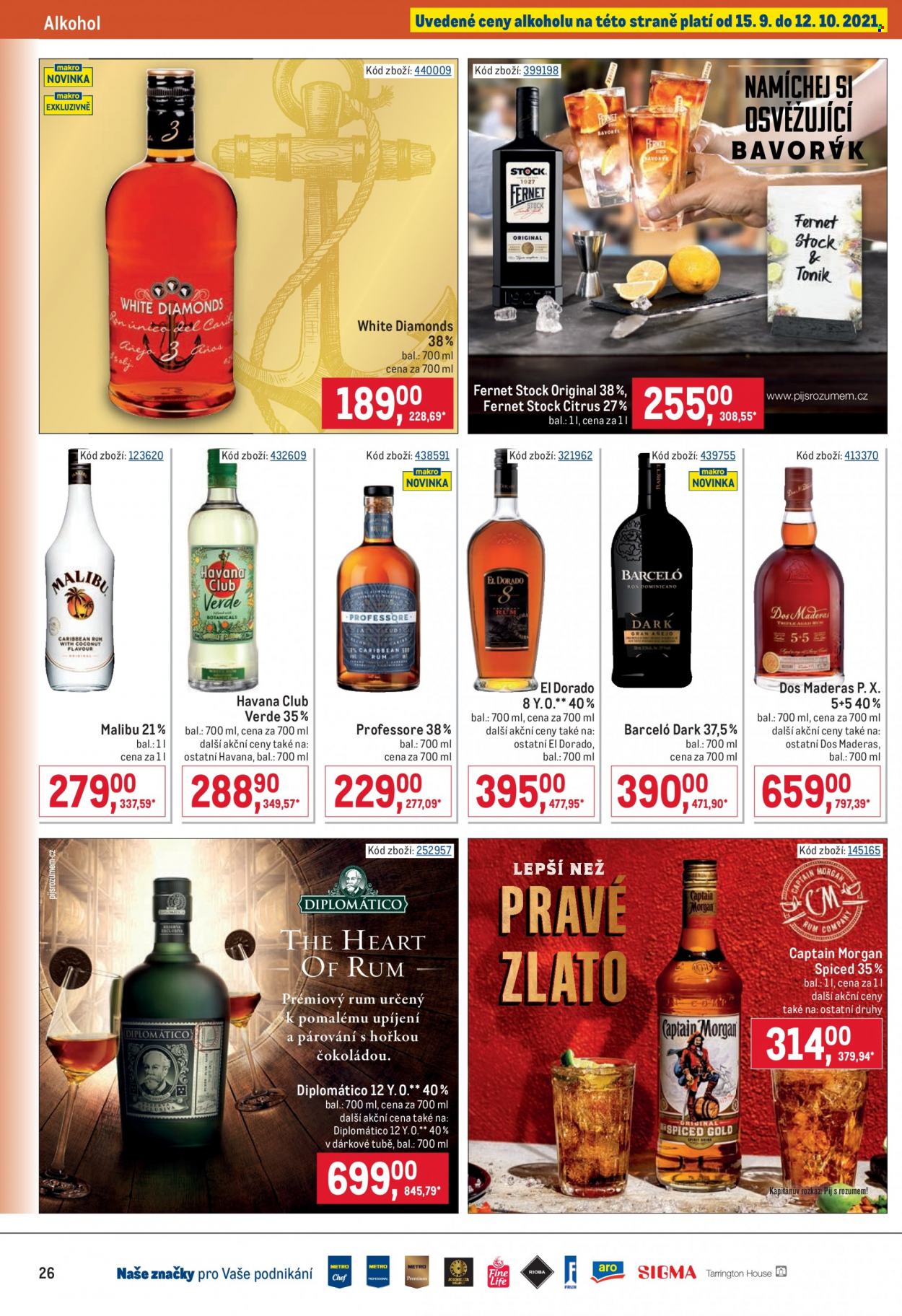 Leták MAKRO - 15.9.2021 - 28.9.2021. Strana 26